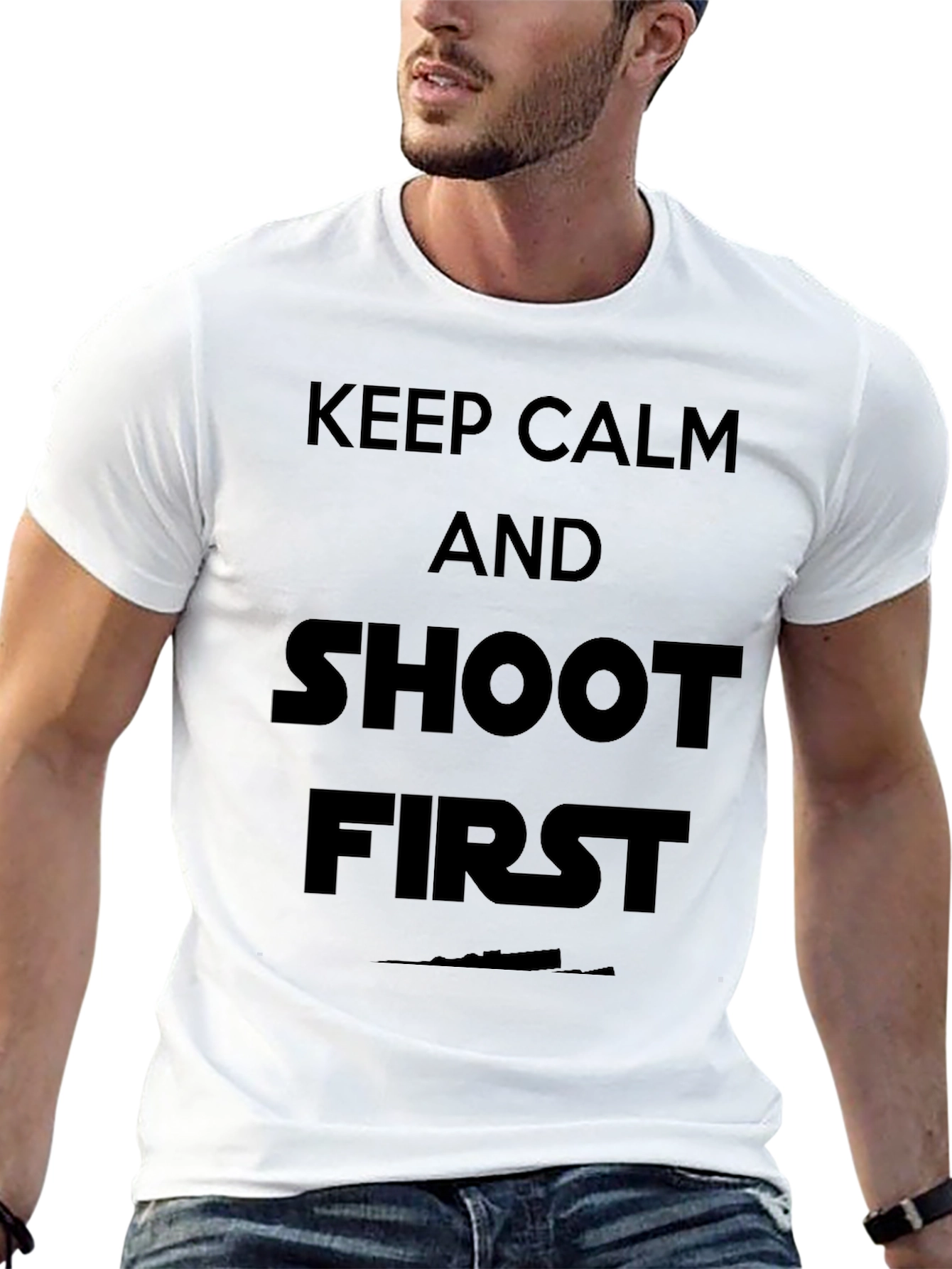 Keep Calm & Shoot First T-Shirt