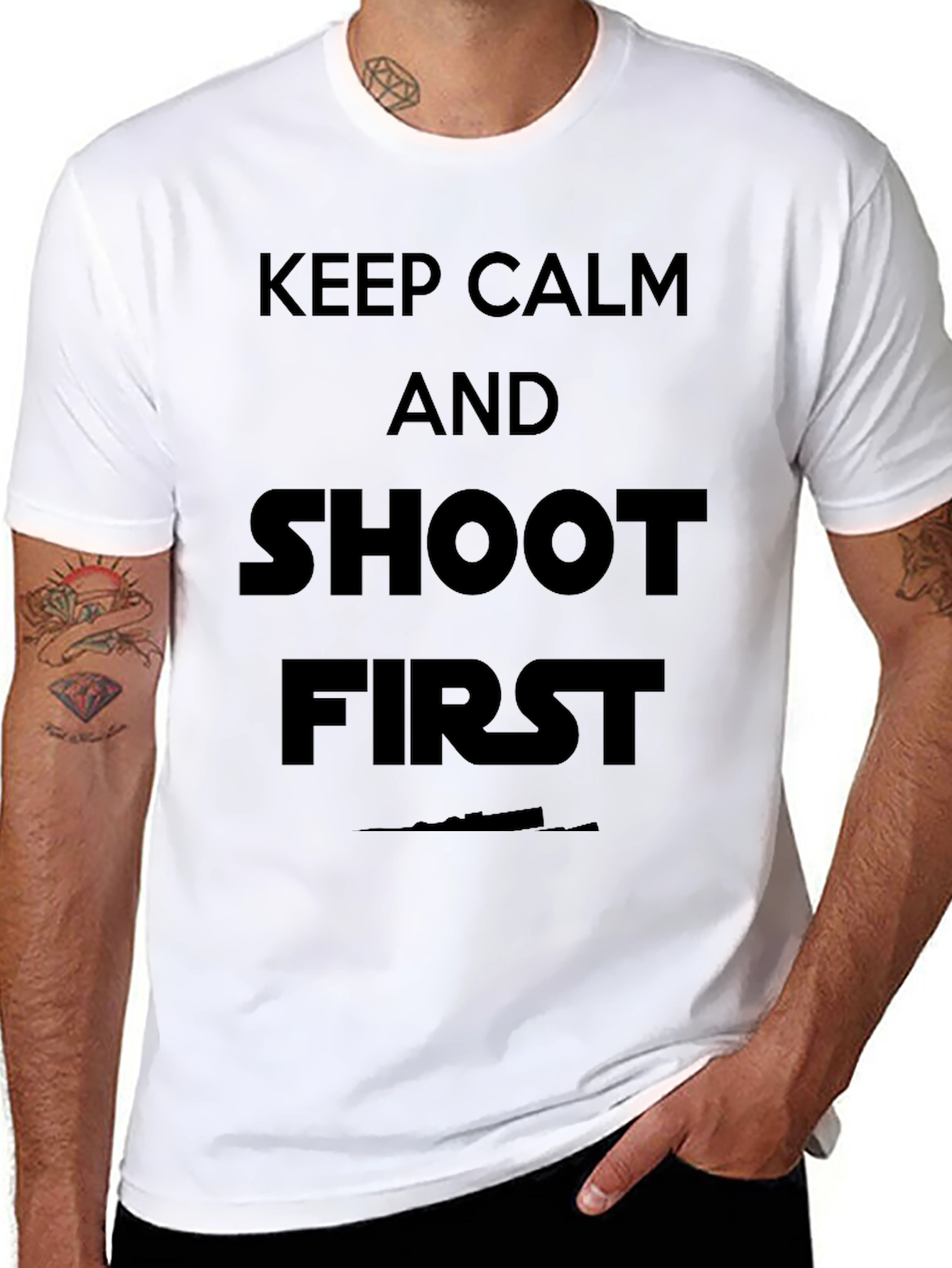 Keep Calm & Shoot First T-Shirt