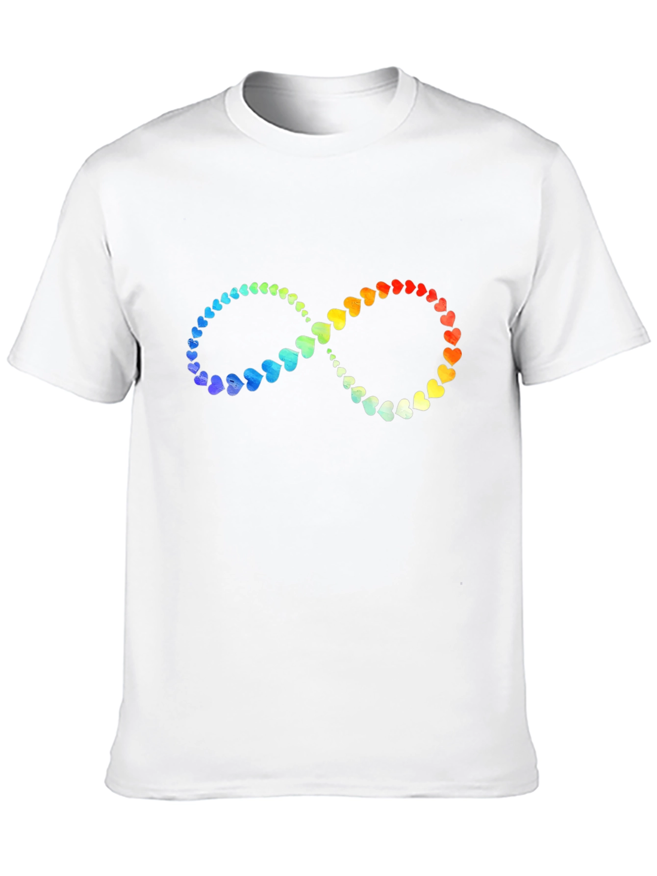 Rainbow Heart Infinity T-Shirt