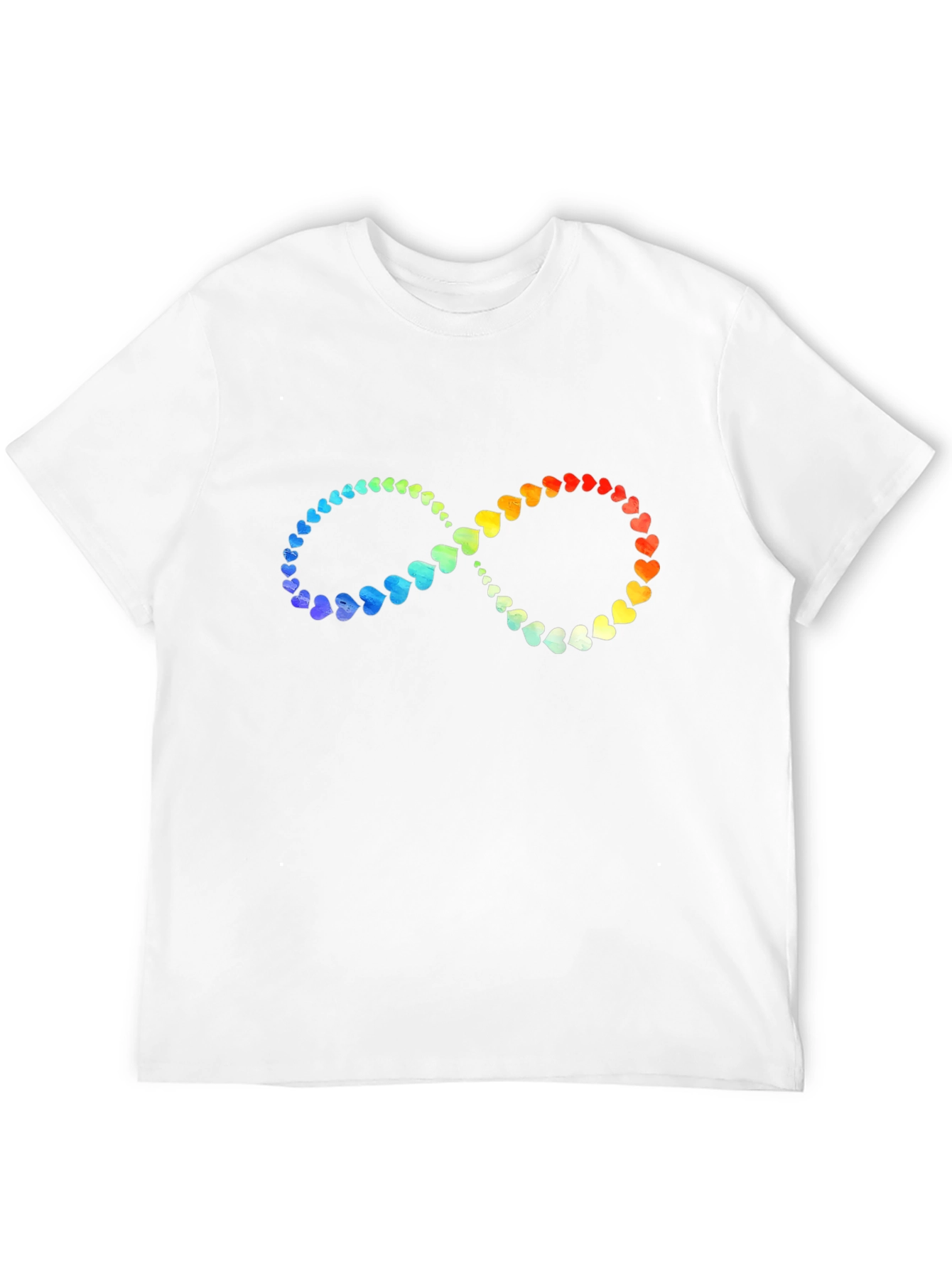 Rainbow Heart Infinity T-Shirt