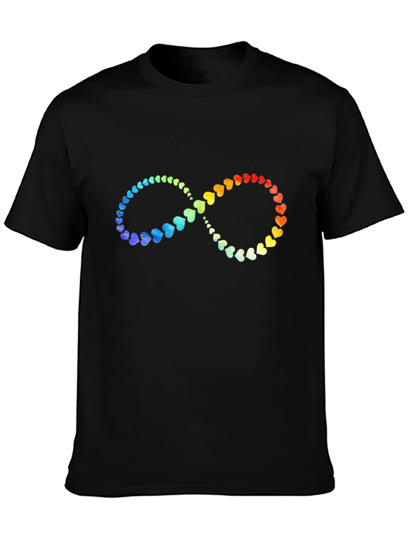 Rainbow Heart Infinity T-Shirt