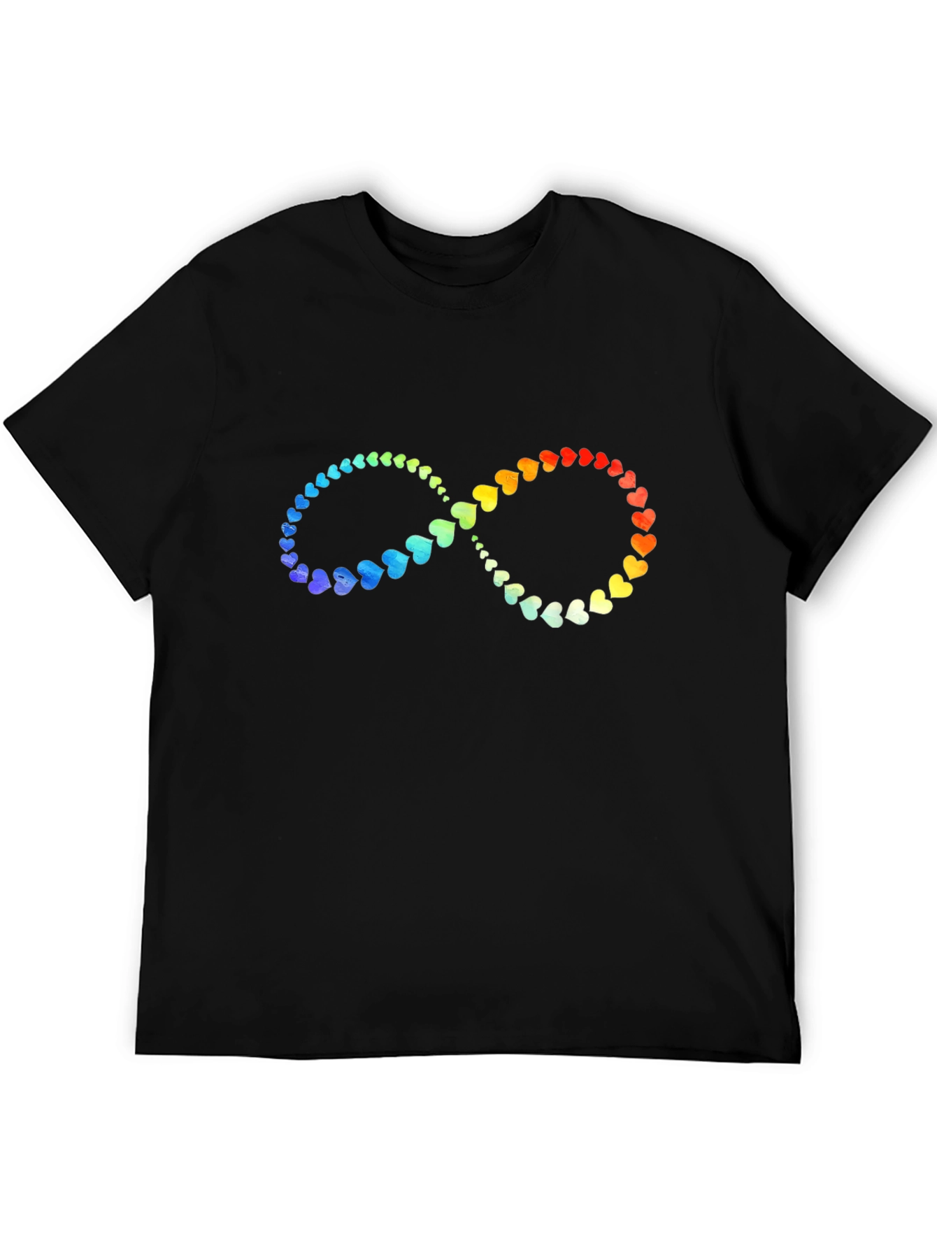 Rainbow Heart Infinity T-Shirt