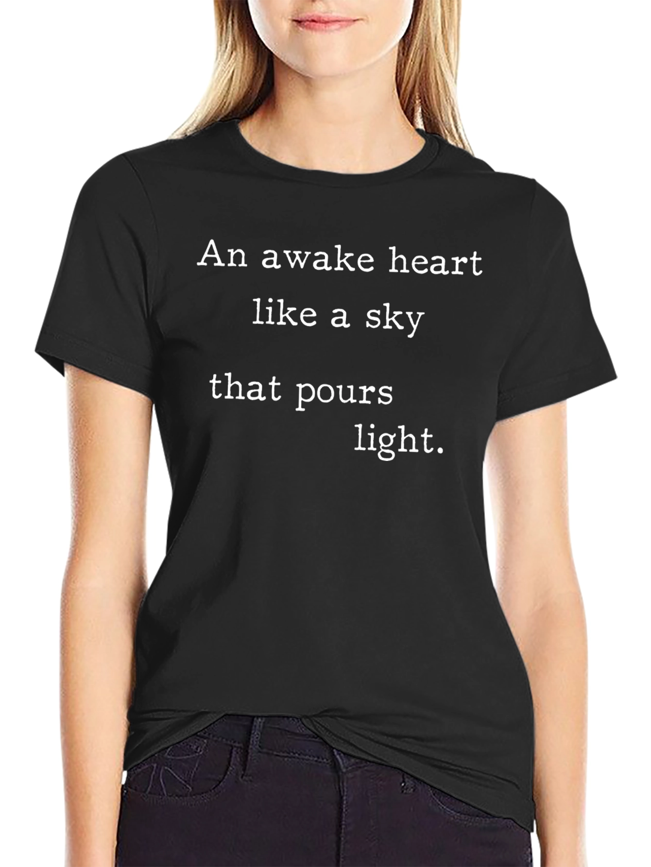Awake Heart Sky Light Graphic Tee