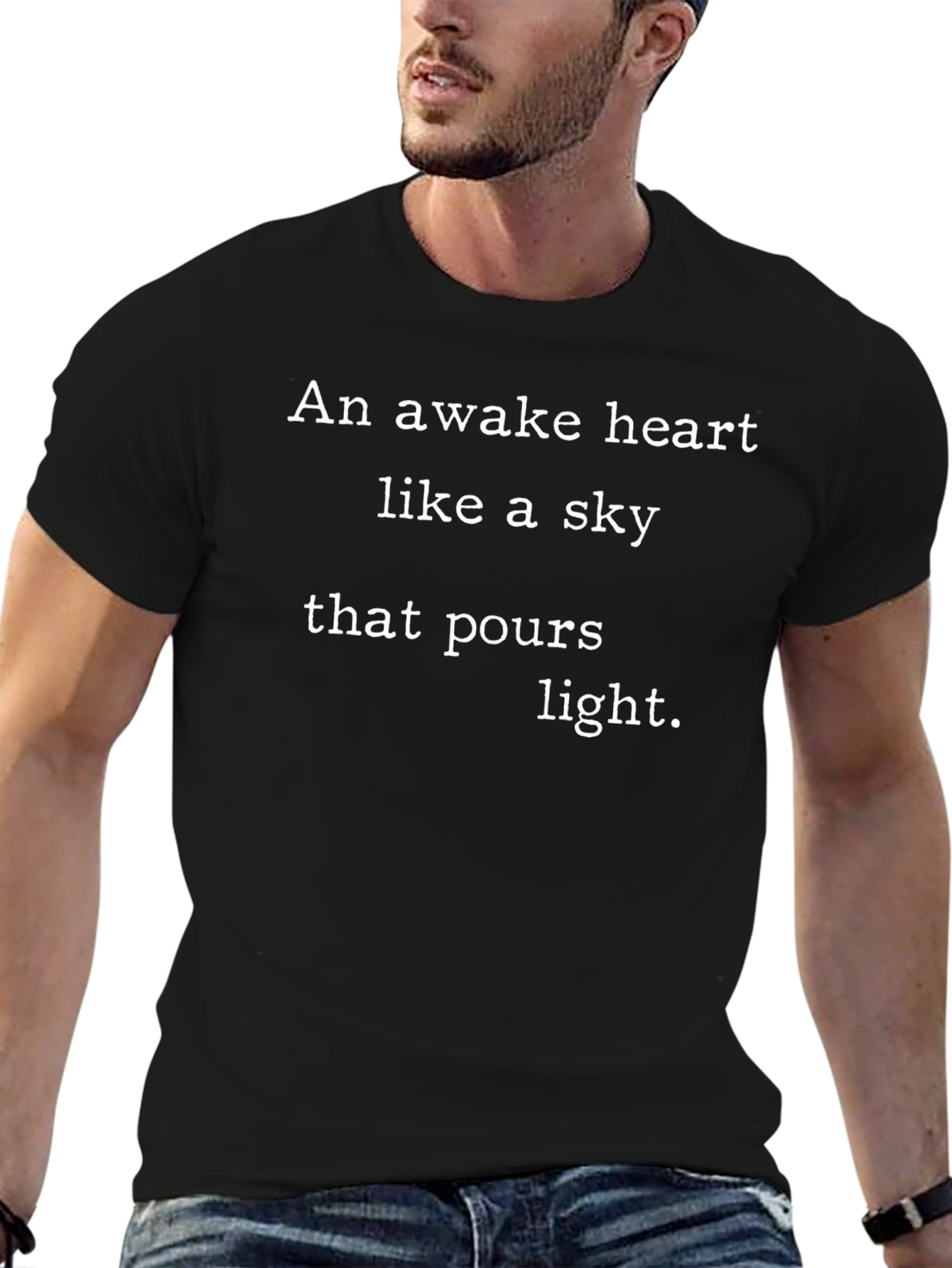 Awake Heart Sky Light Graphic Tee