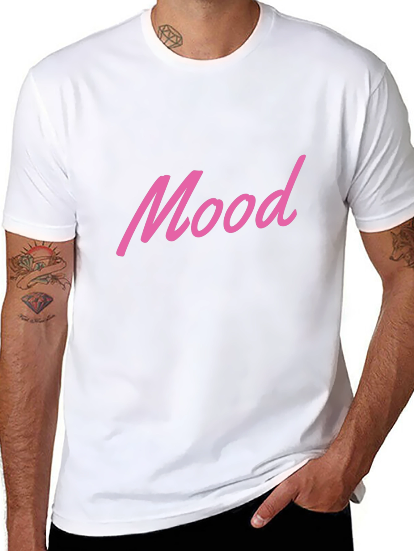 Mood Graphic Tee - Casual Style