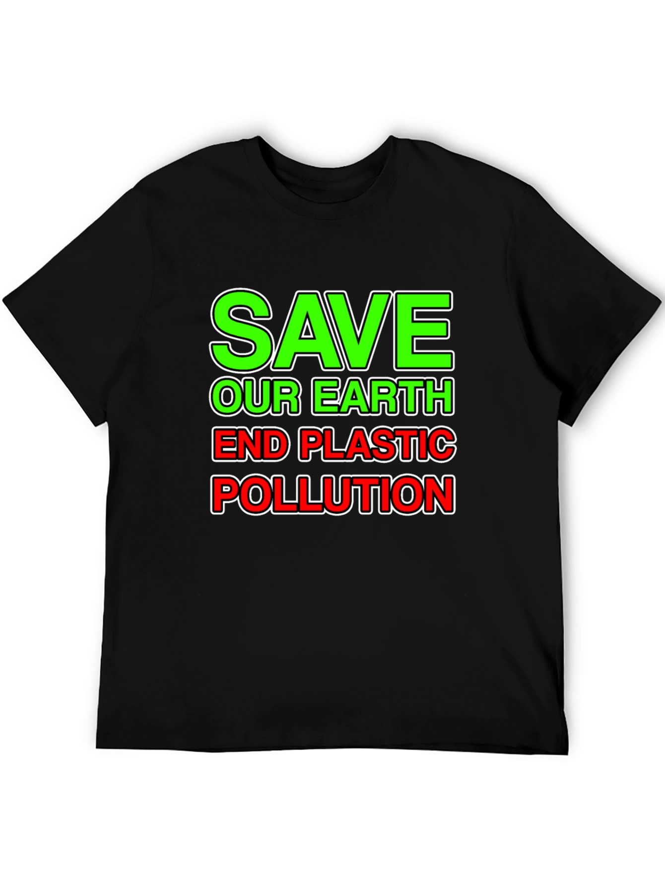 Save Our Earth T-Shirt - End Plastic Pollution