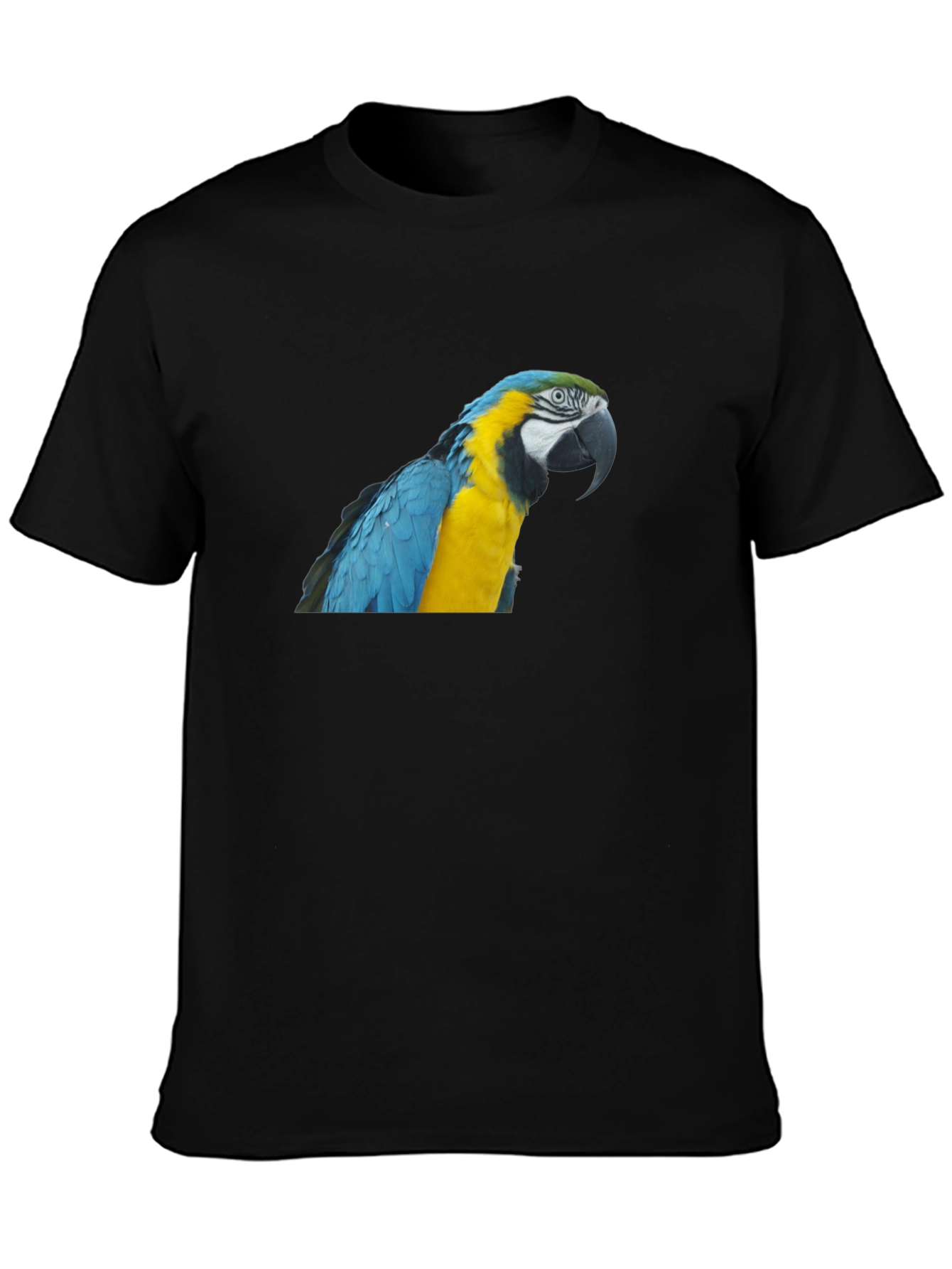 Parrot Graphic T-Shirt - Mens Crew Neck Tee