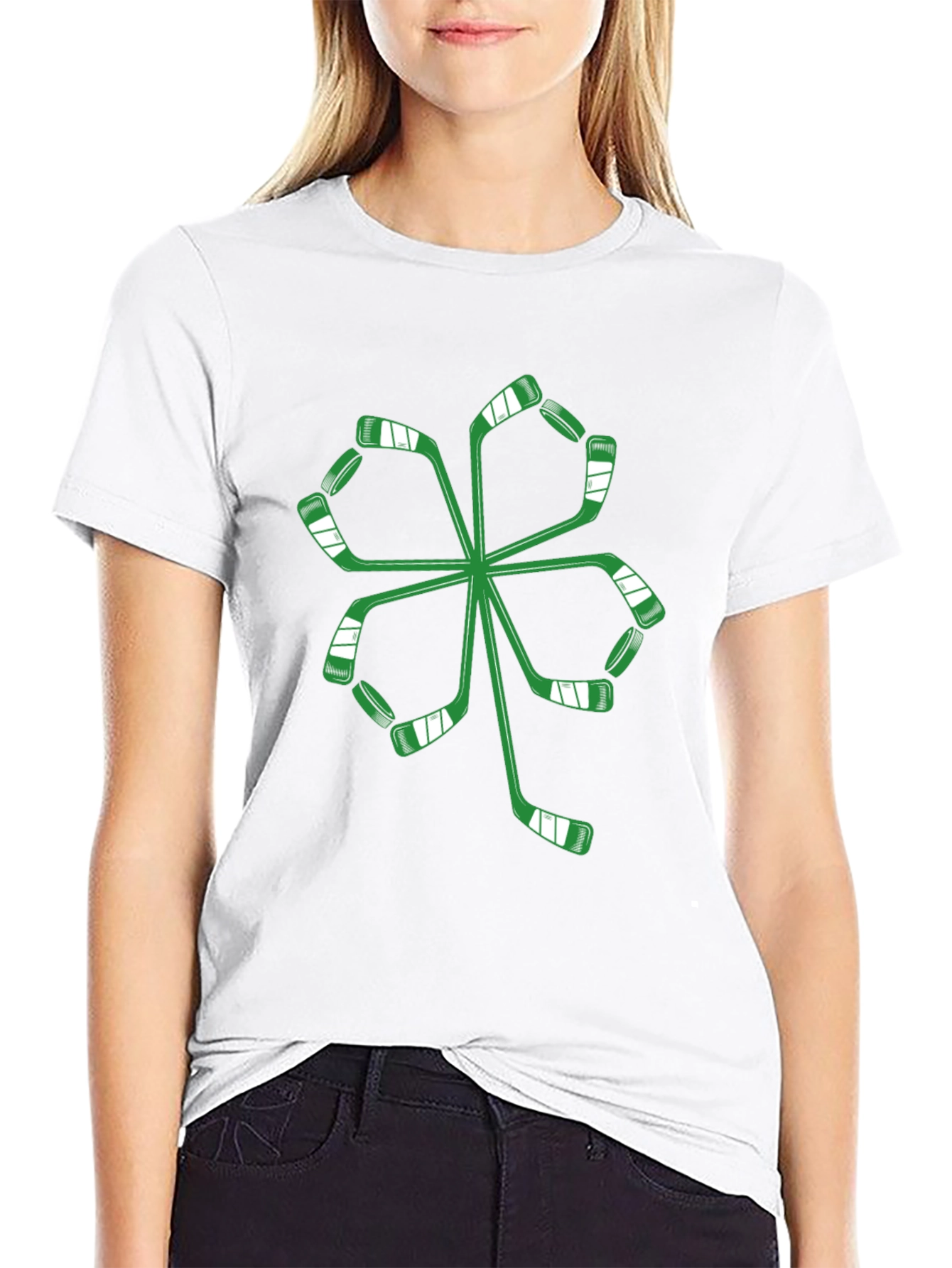 Hockey Stick Clover T-Shirt