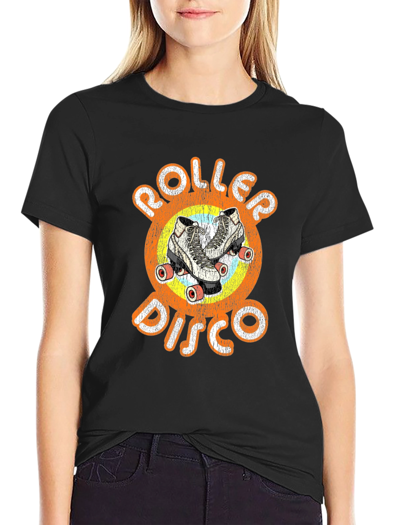Retro Roller Disco T-Shirt - Skate in Style!