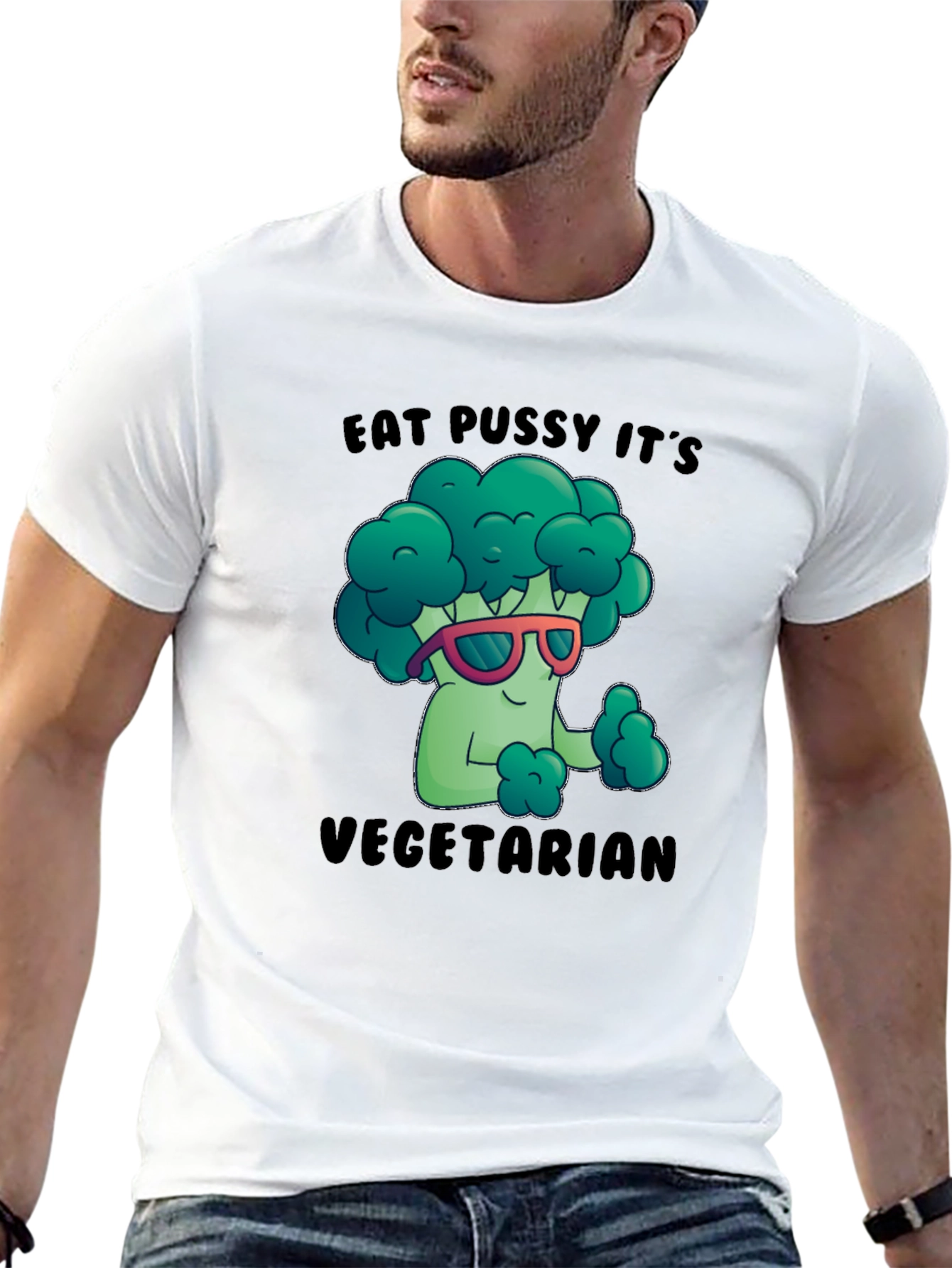 Eat P***y Its Vegetarian Funny T-Shirt