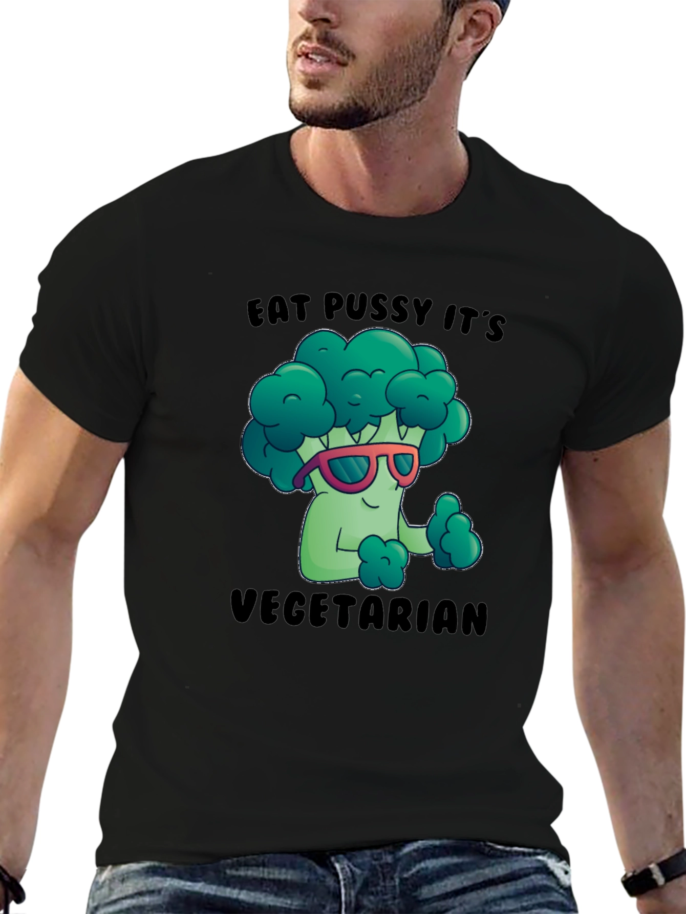 Eat P***y Its Vegetarian Funny T-Shirt