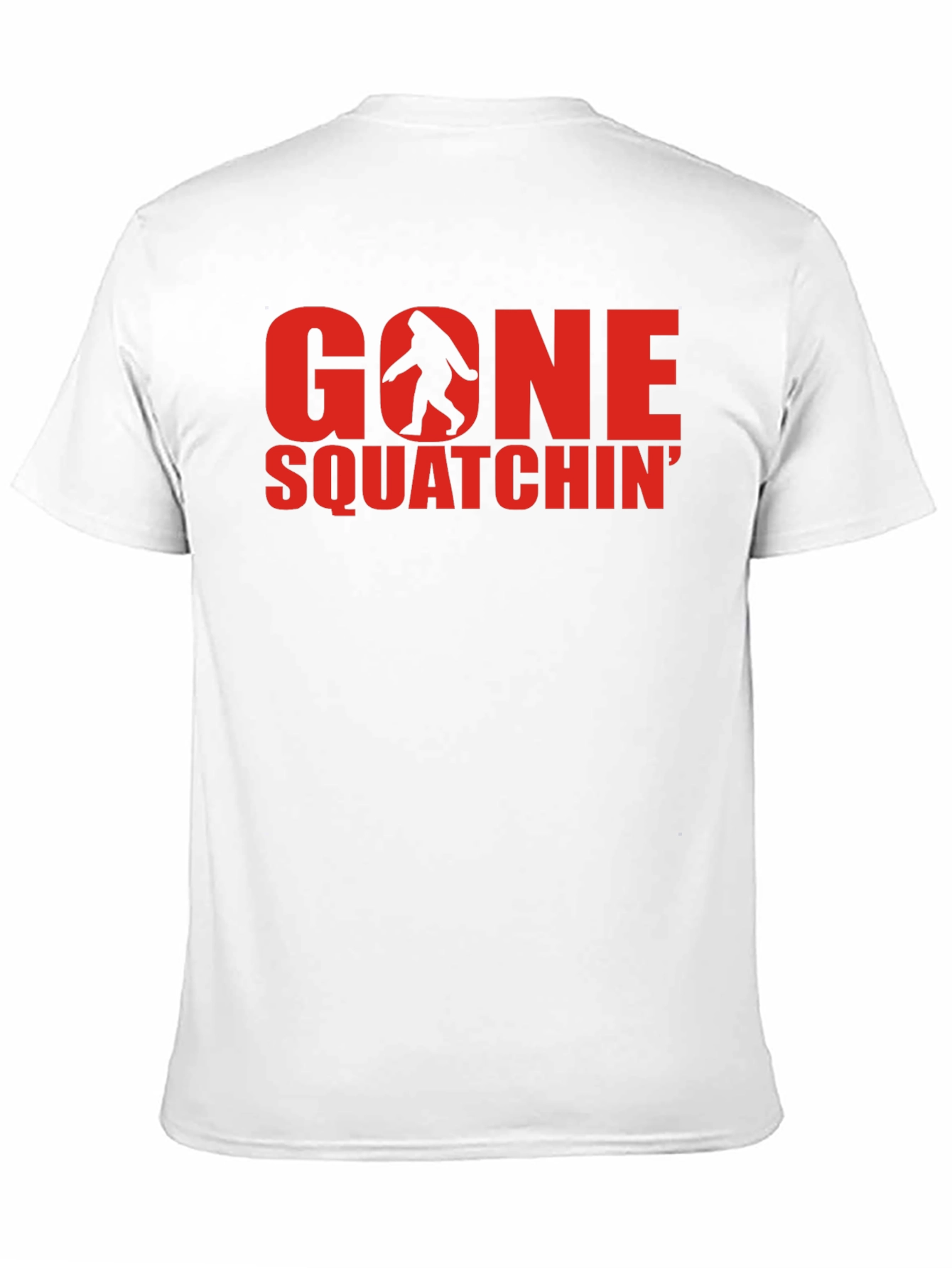 Gone Squatchin Black T-Shirt