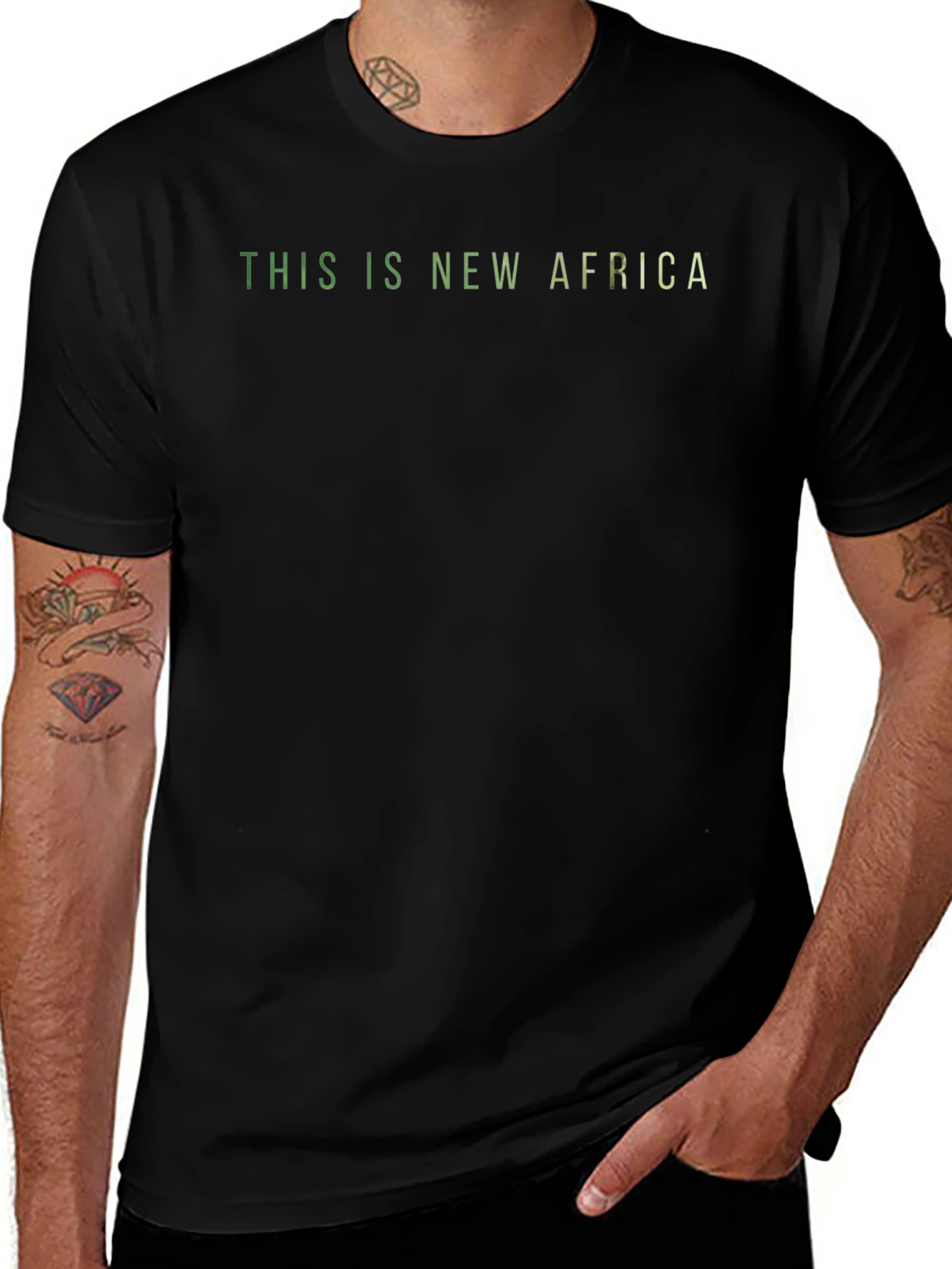 This is New Africa T-Shirt - Modern Design