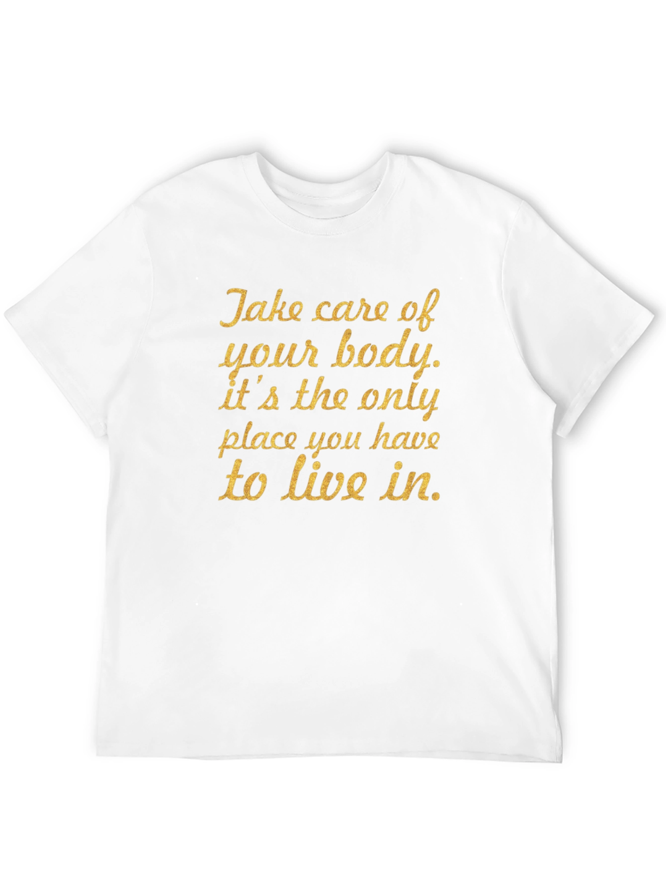 Body Positive T-Shirt: Take Care of Yourself