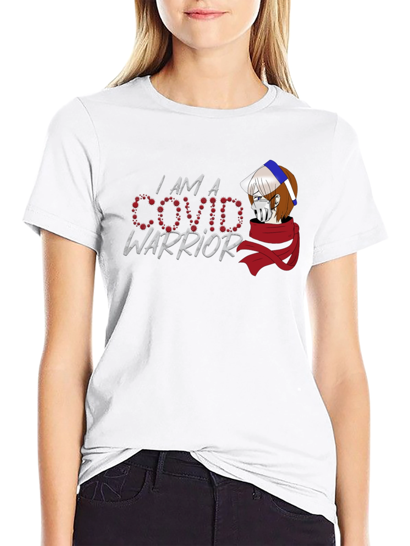 I AM A COVID Warrior Graphic T-Shirt