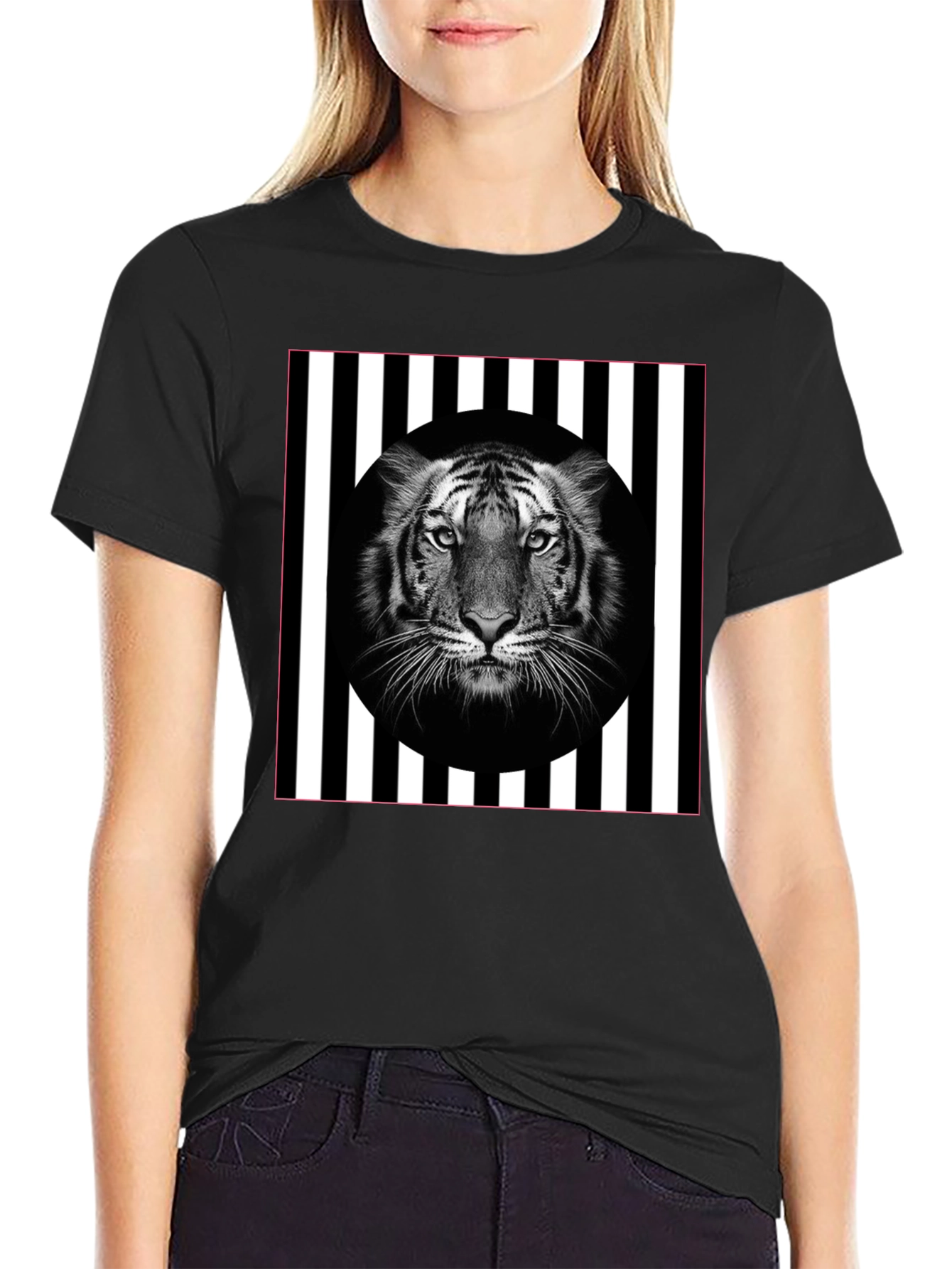 Tiger Stripe Graphic Tee