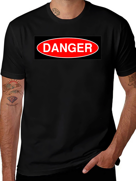 Danger T-Shirt - Bold Graphic Tee