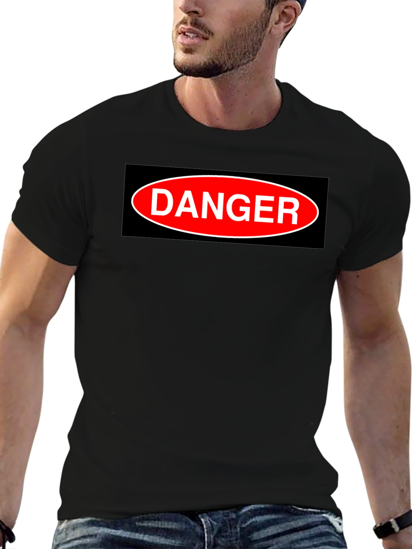 Danger T-Shirt - Bold Graphic Tee