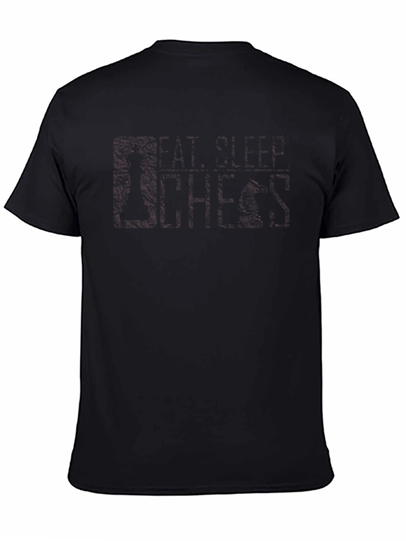Classic Solid Black Crew Neck T-Shirt