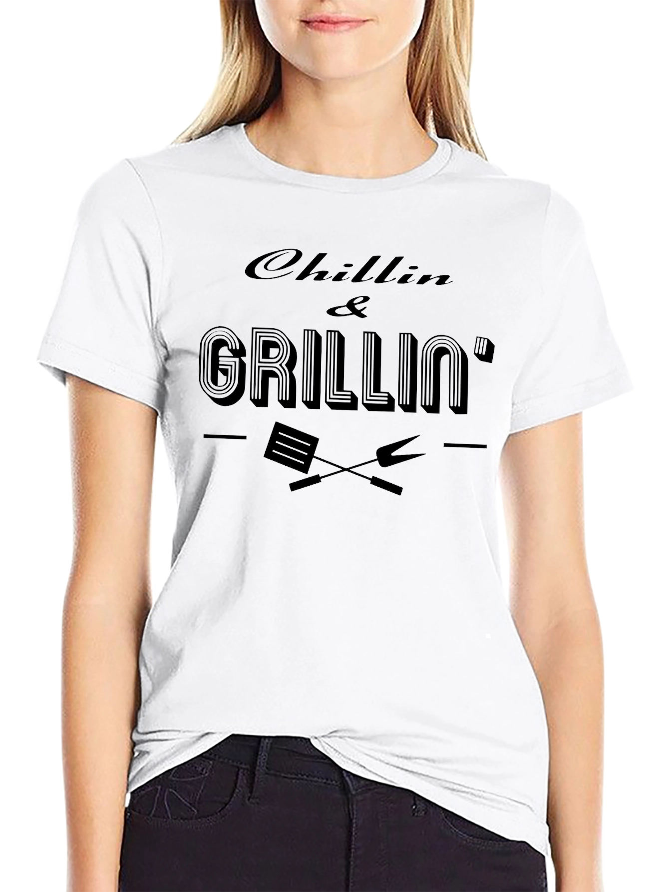 Chillin & Grillin Graphic T-Shirt