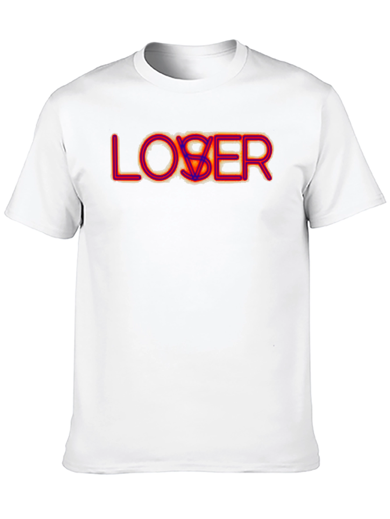 Loser/Lover Graphic Tee - Edgy Casual Style