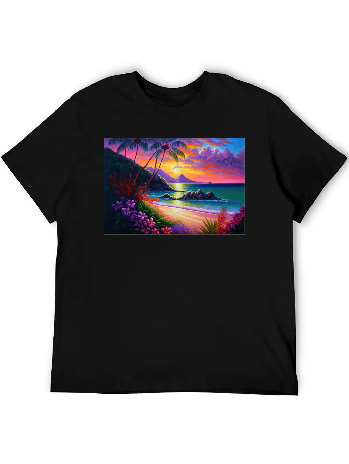 Tropical Beach Sunset Tee