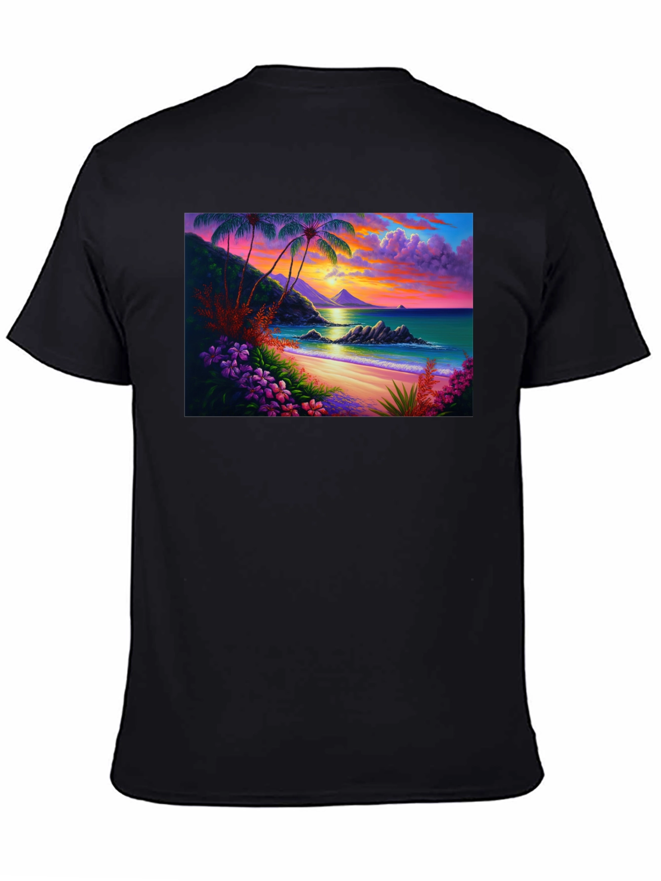Tropical Beach Sunset Tee