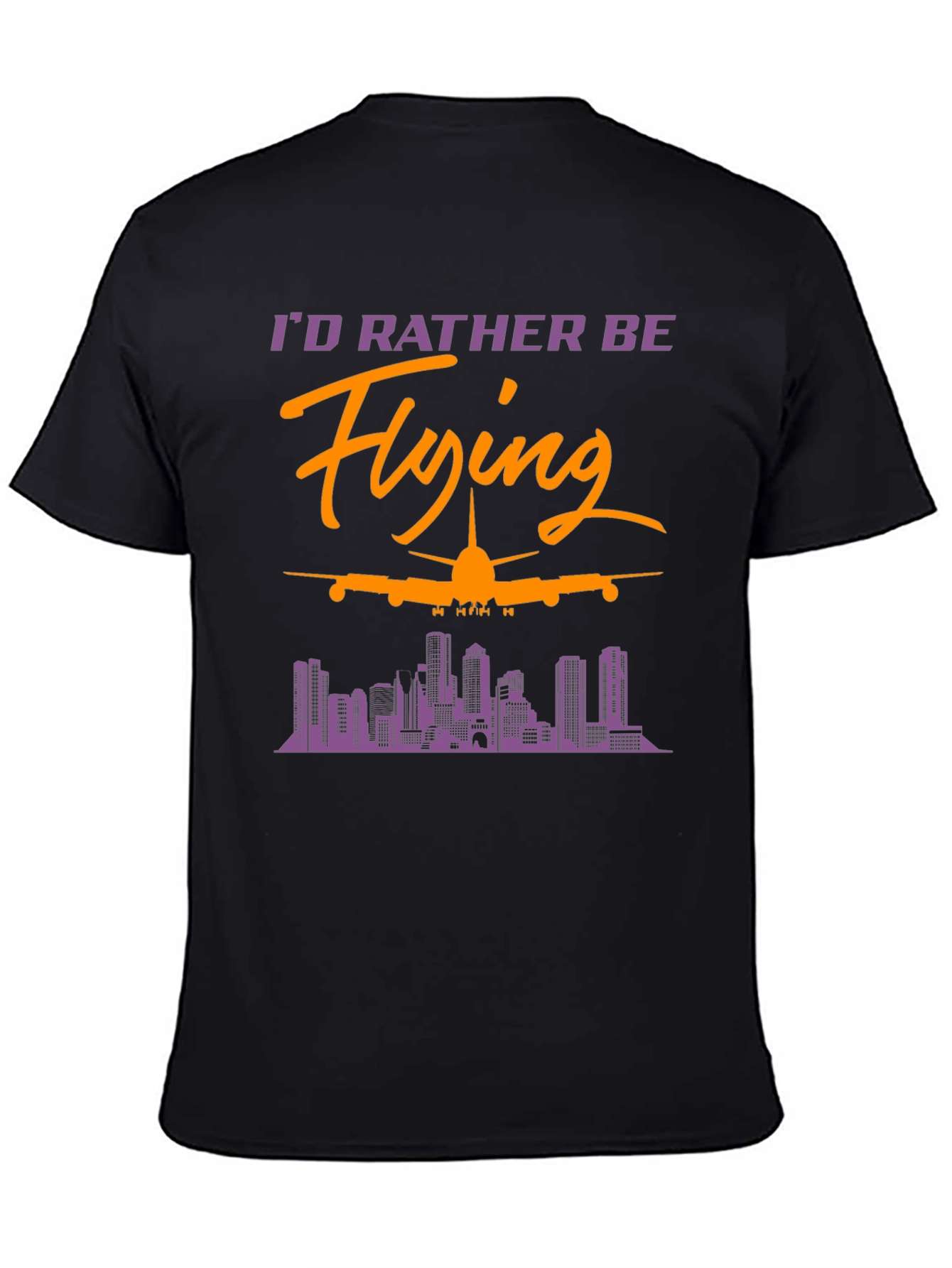 Id Rather Be Flying Graphic T-Shirt