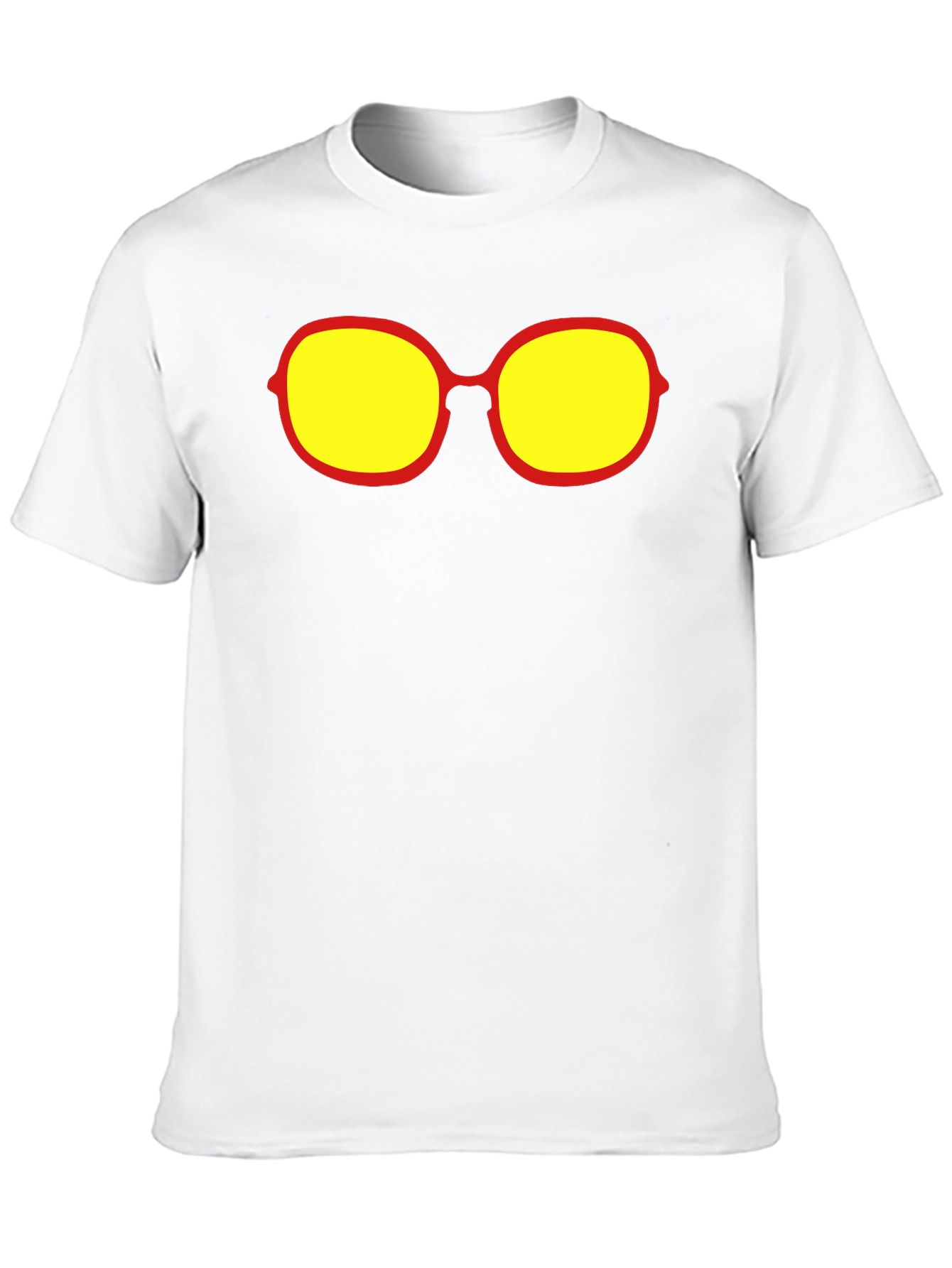 Retro Sunglasses Graphic Tee - Black