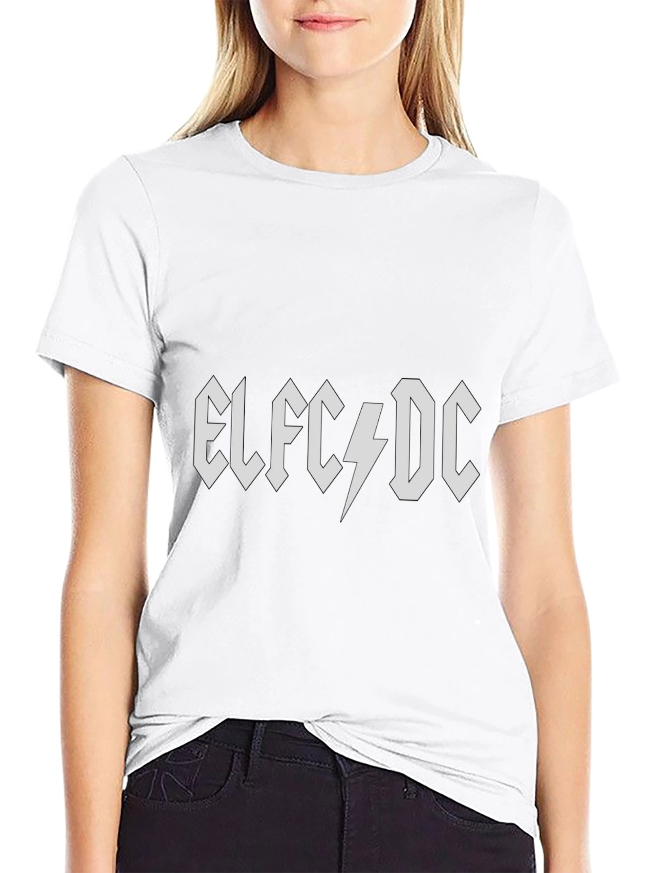 ELFC⚡DC Graphic Tee - Rock Band Style