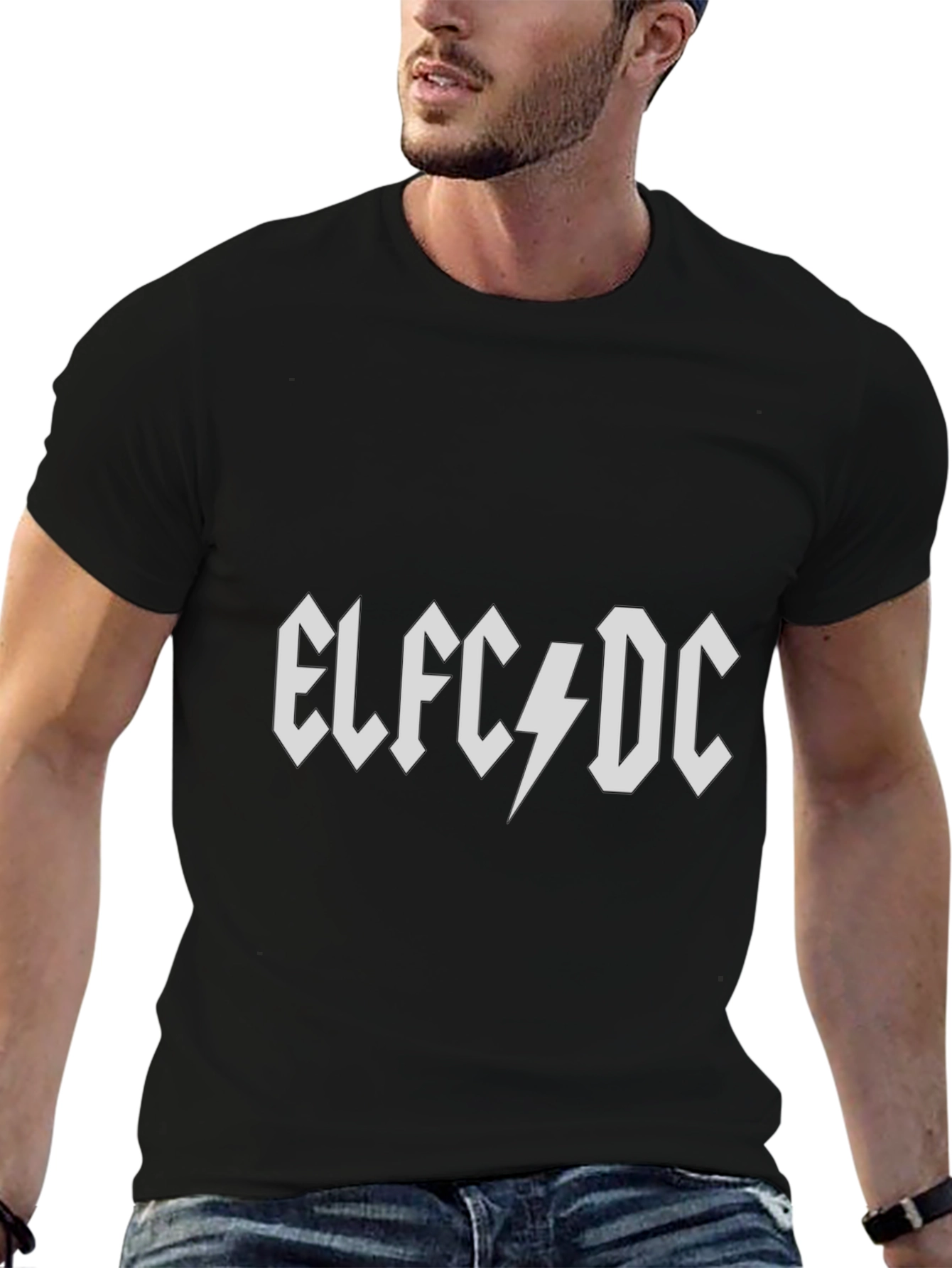 ELFC⚡DC Graphic Tee - Rock Band Style