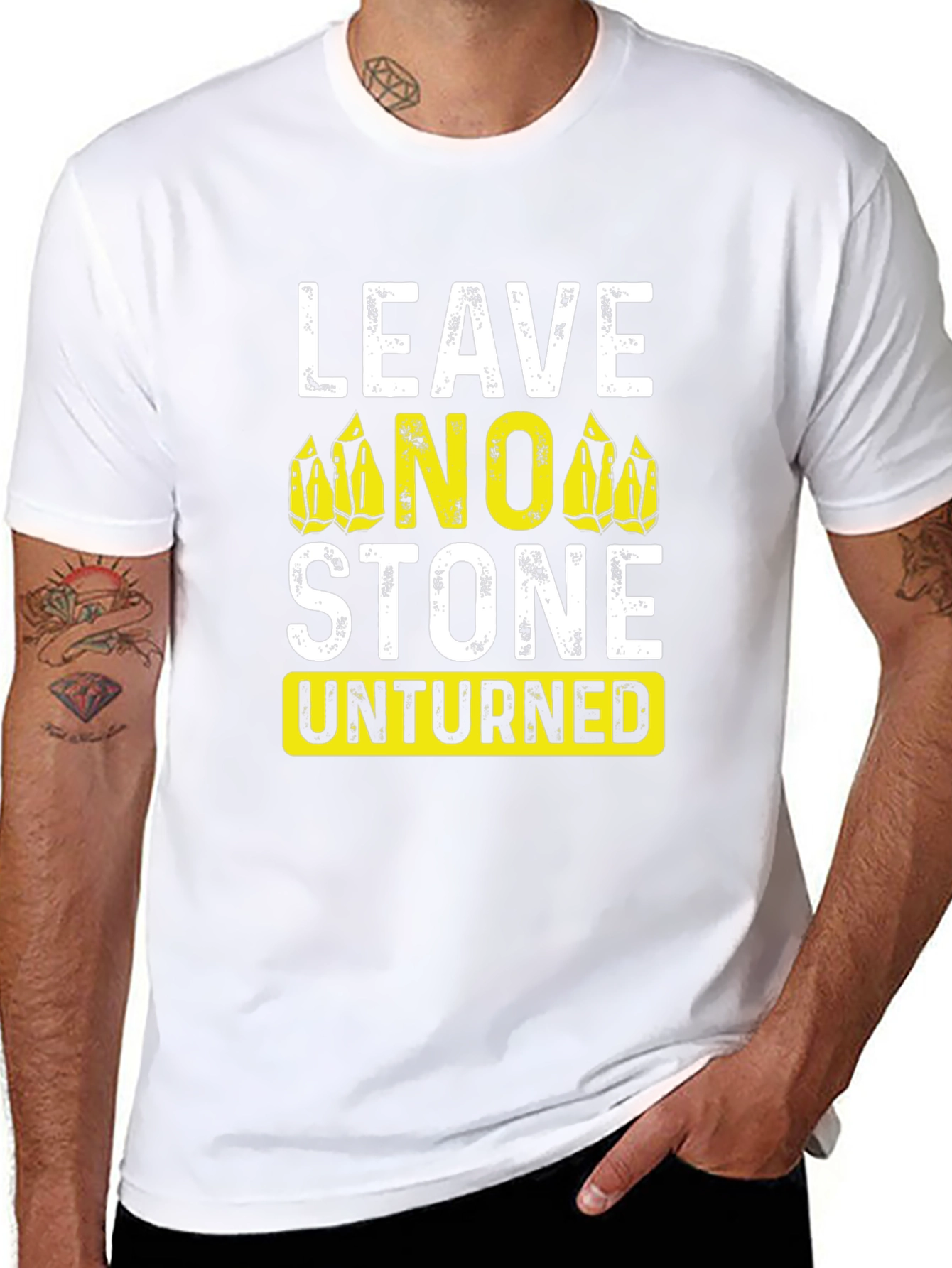 Leave No Stone Unturned Graphic Tee