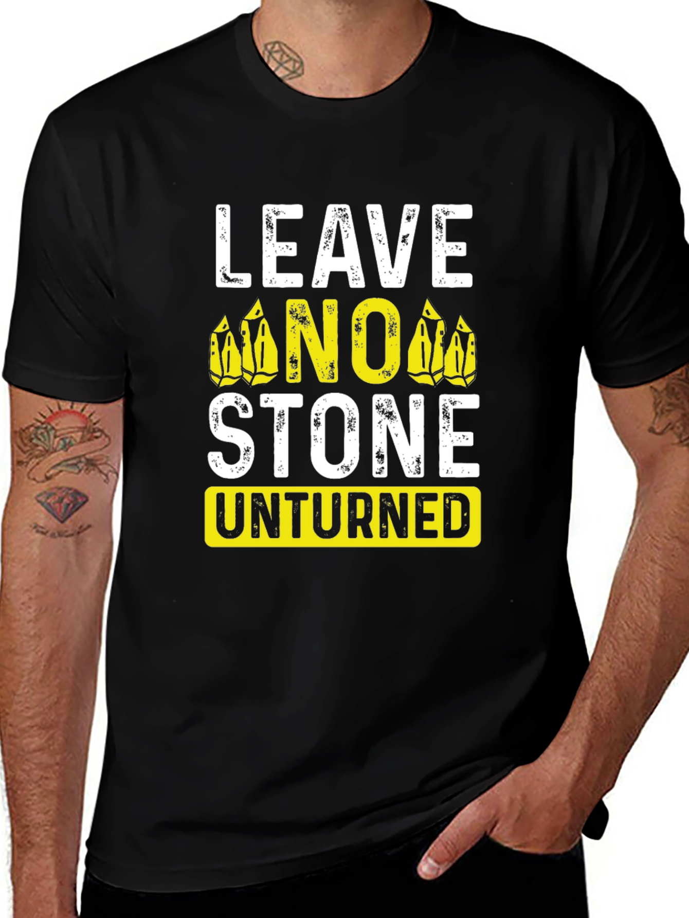 Leave No Stone Unturned Graphic Tee