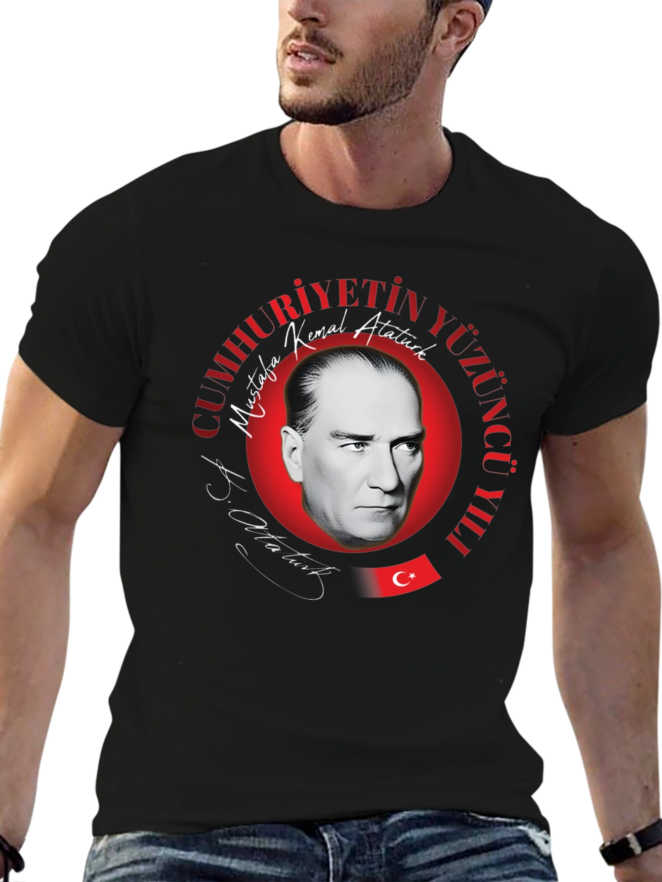 Atatürk Graphic Tee - Turkish Pride Shirt