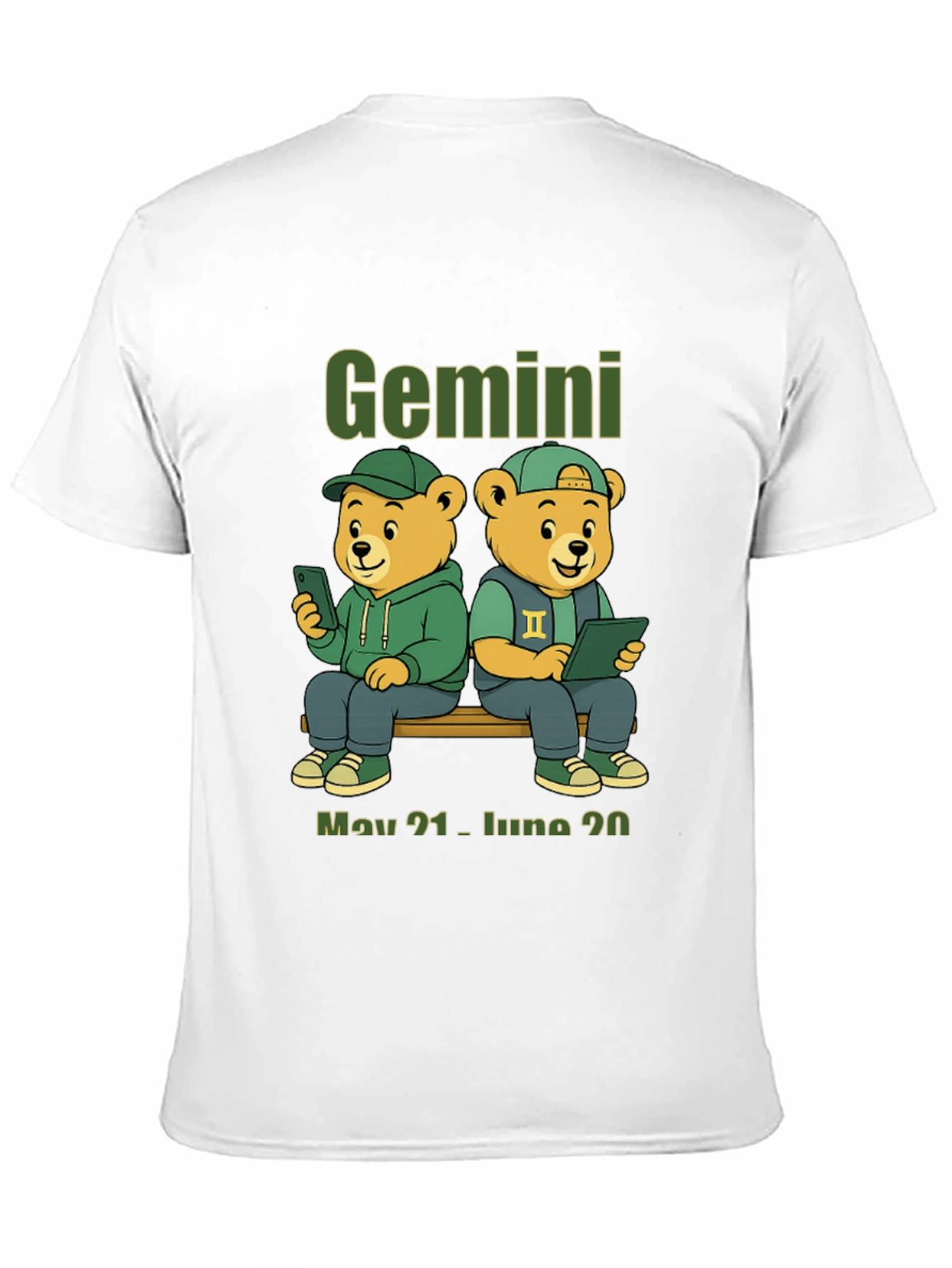 Gemini Zodiac Sign T-Shirt