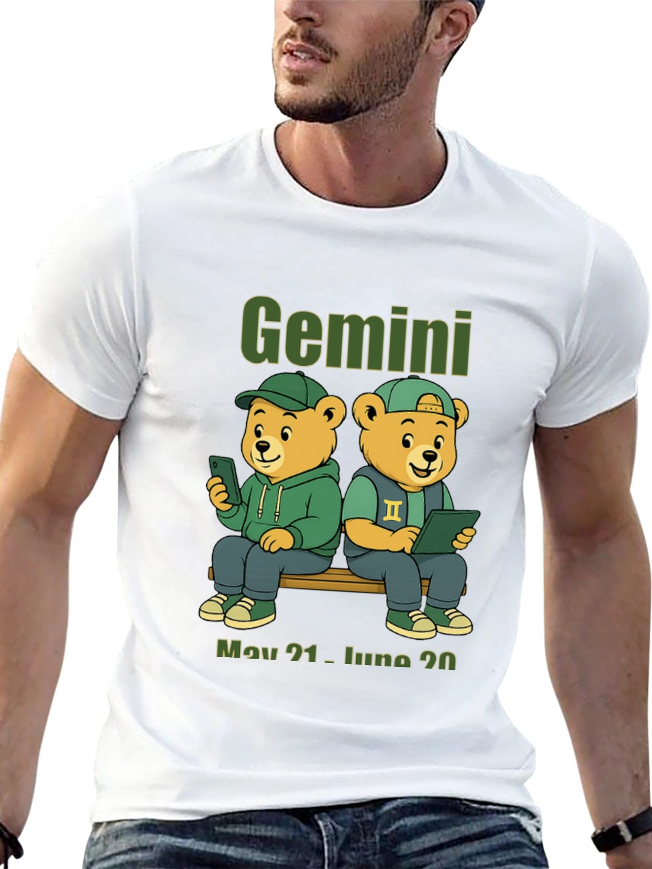Gemini Zodiac Sign T-Shirt