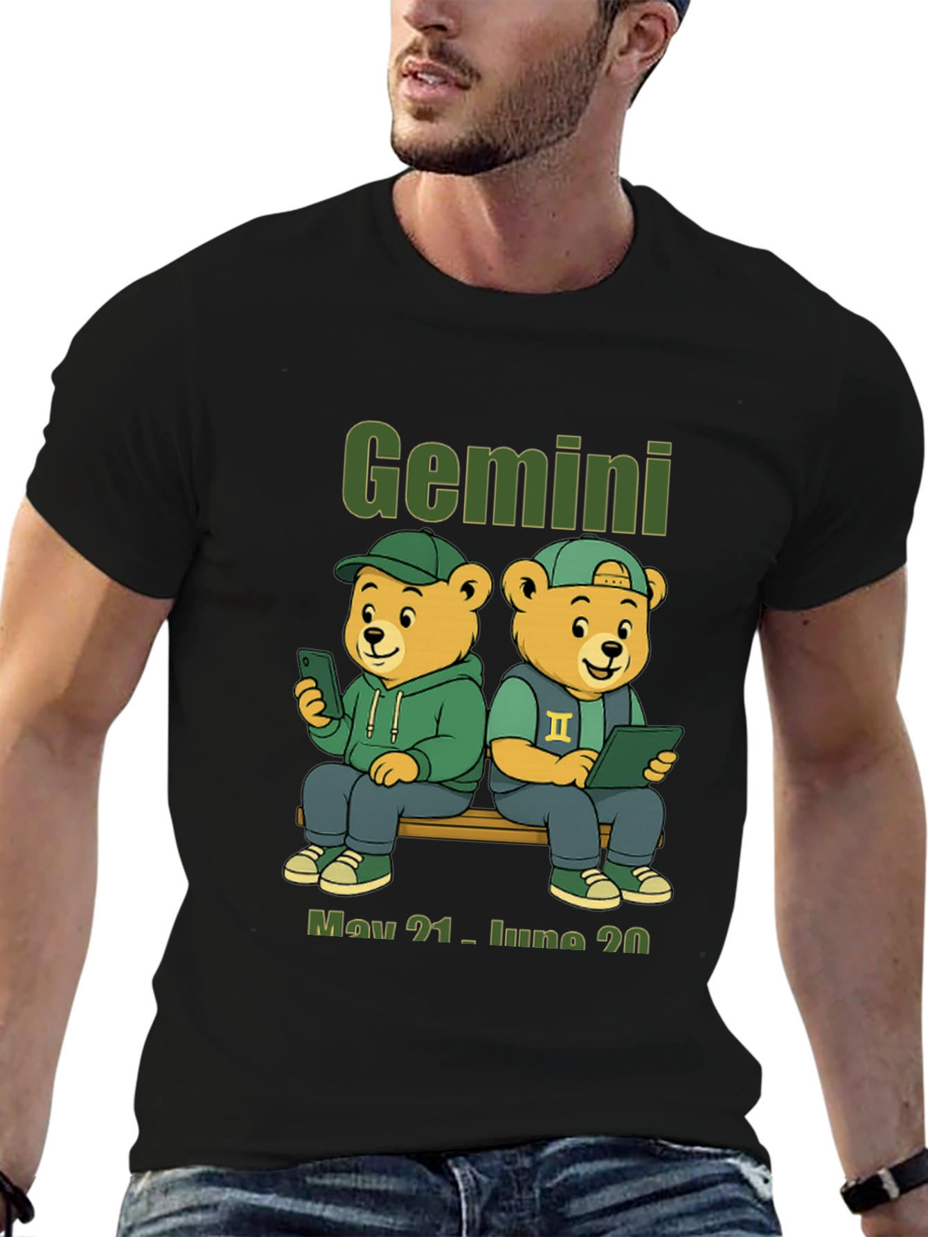 Gemini Zodiac Sign T-Shirt