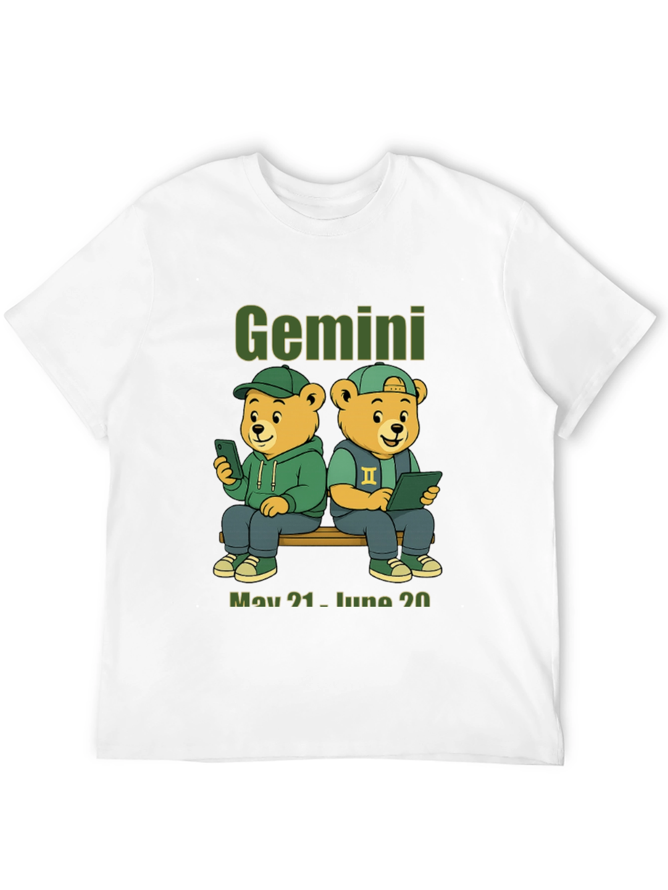 Gemini Zodiac Sign T-Shirt