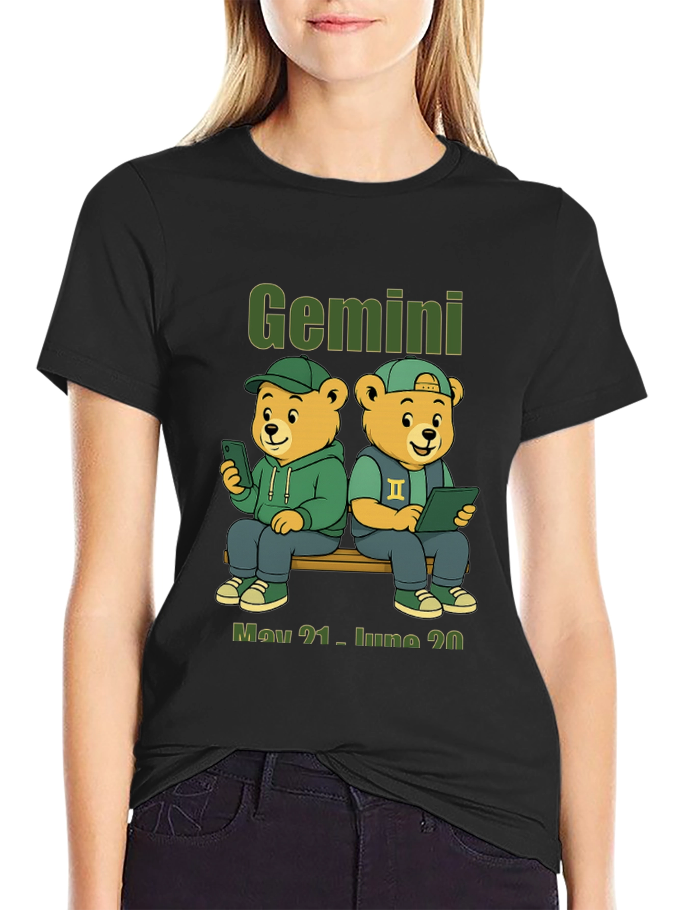 Gemini Zodiac Sign T-Shirt