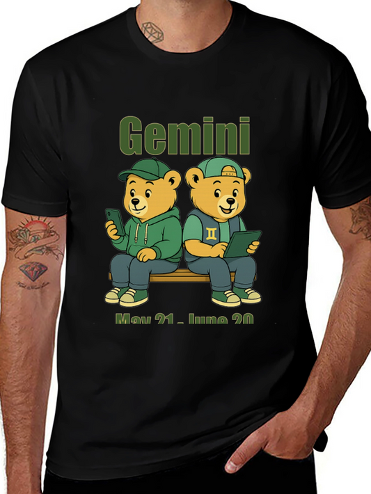 Gemini Zodiac Sign T-Shirt