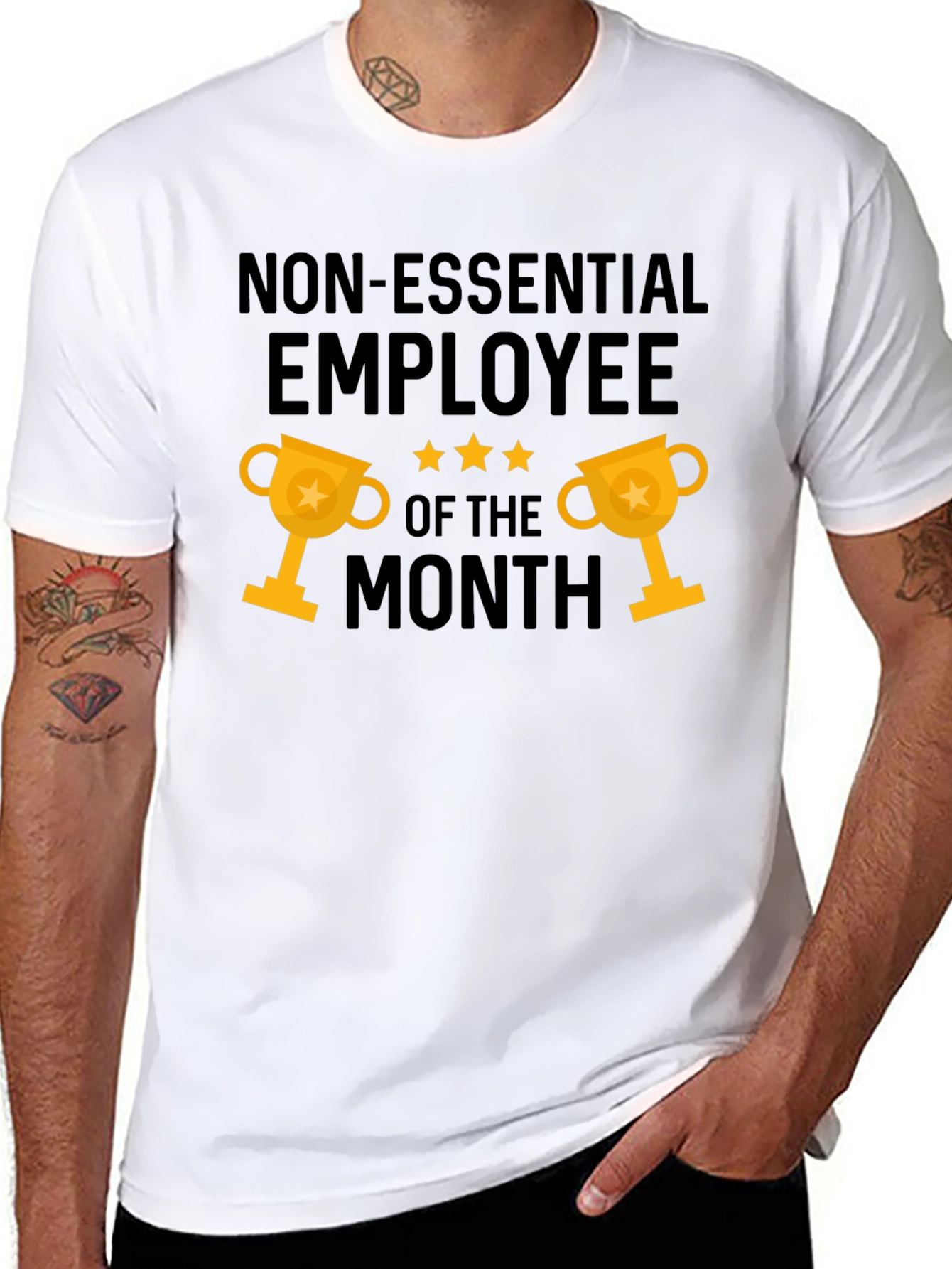 Non-Essential Employee of the Month T-Shirt