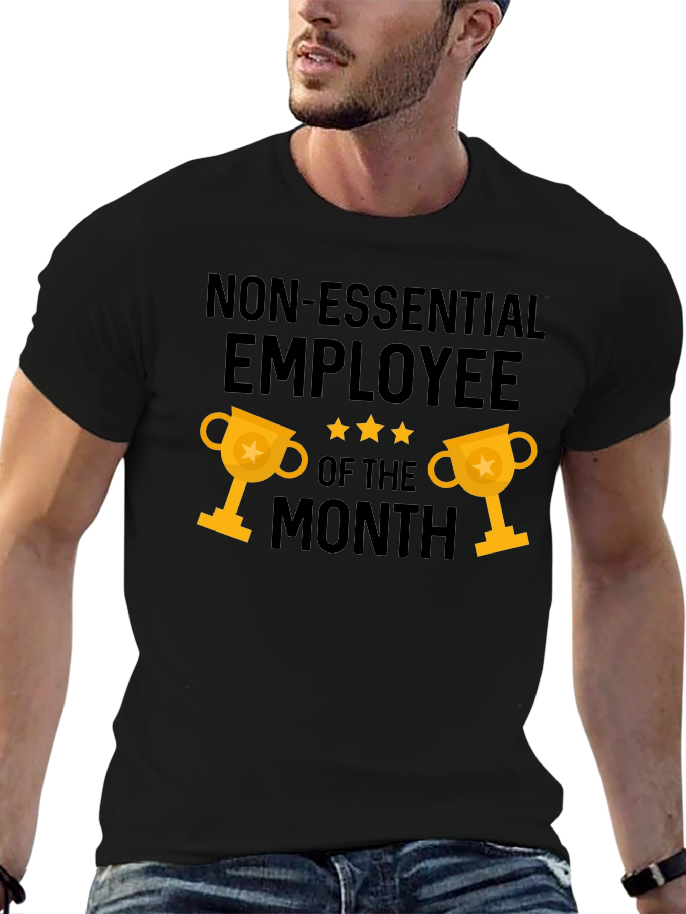 Non-Essential Employee of the Month T-Shirt
