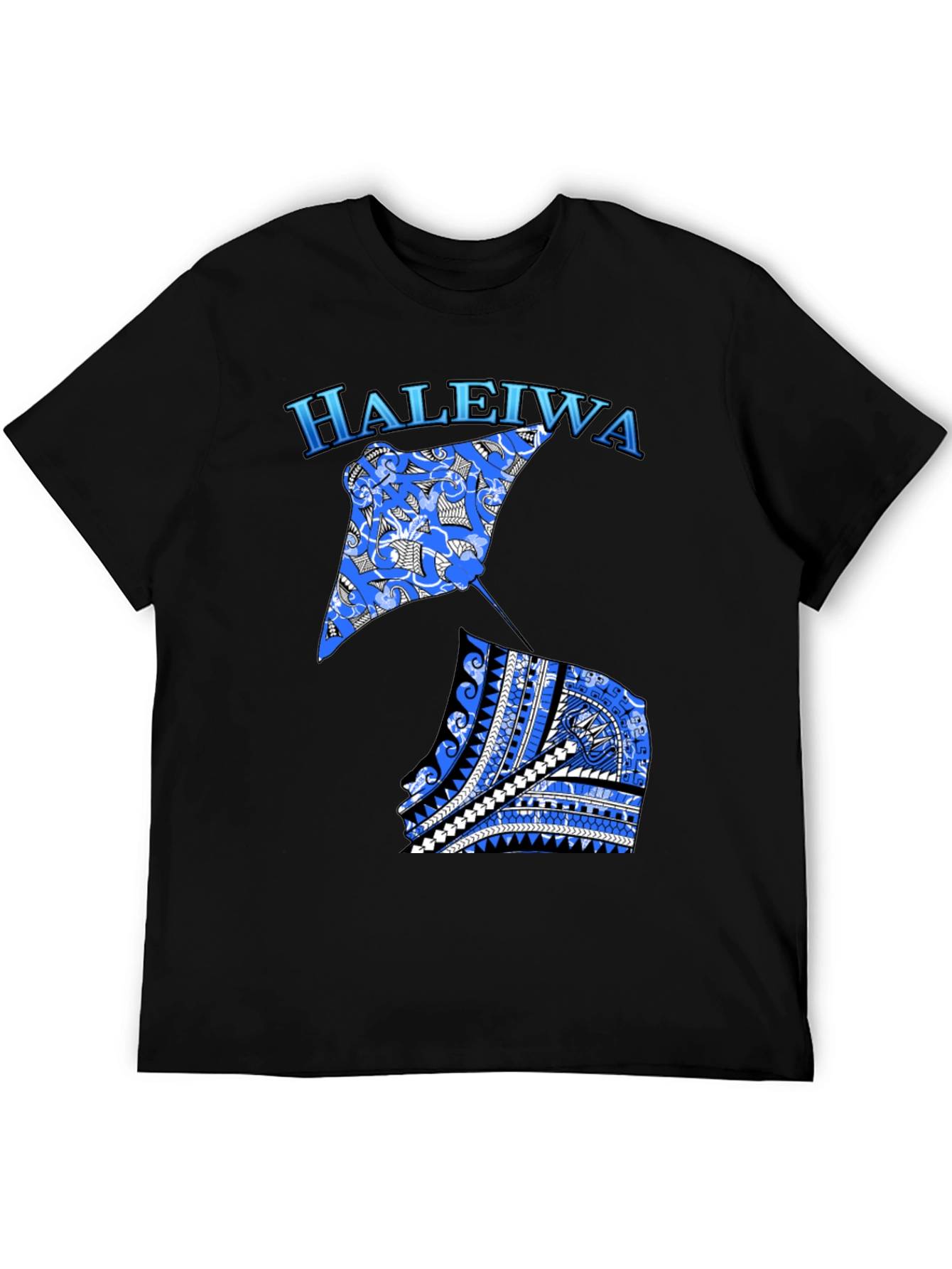 Haleiwa Stingray Graphic Tee - Black