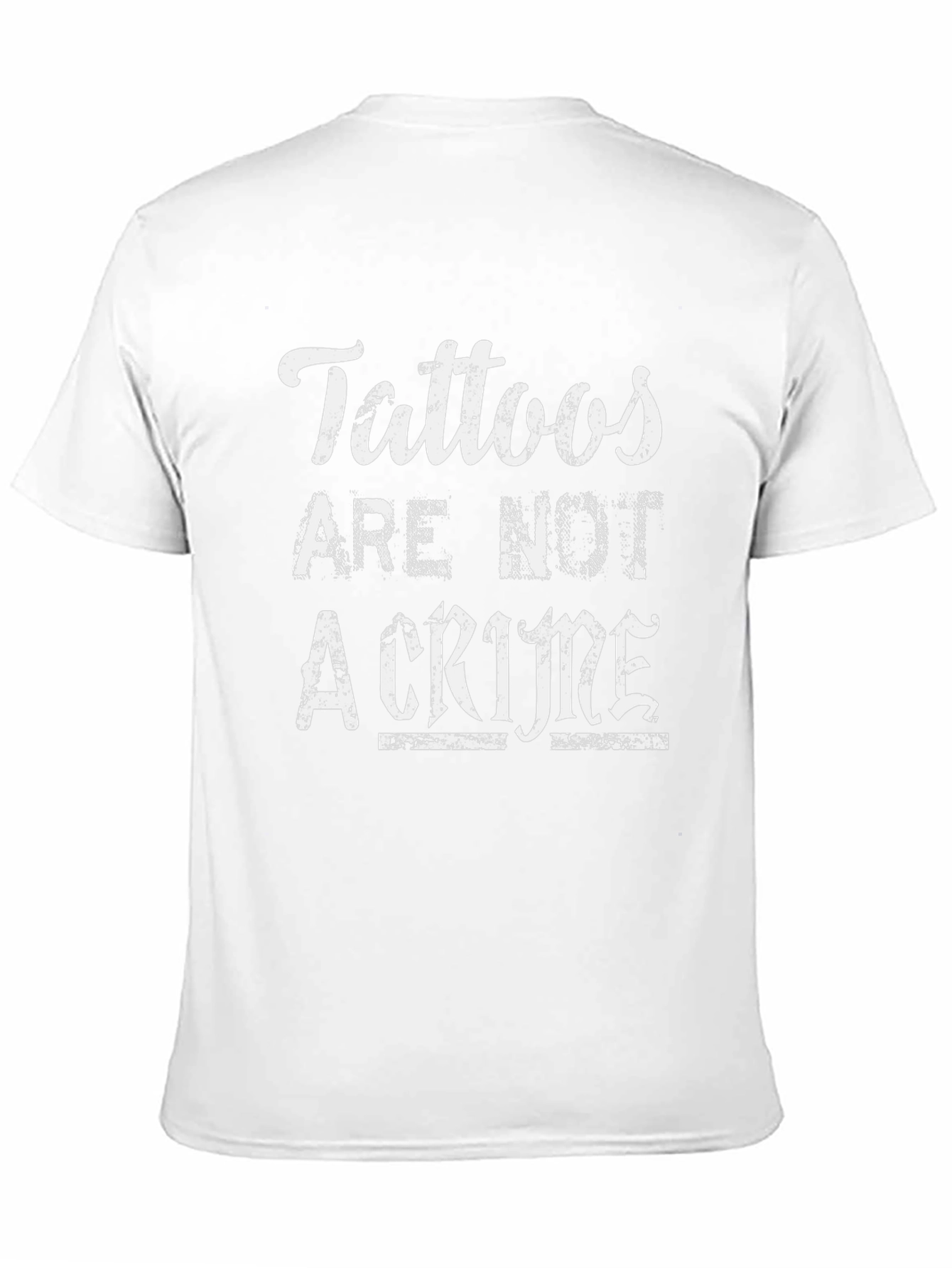Tattoos Are Not a Crime Graphic T-Shirt