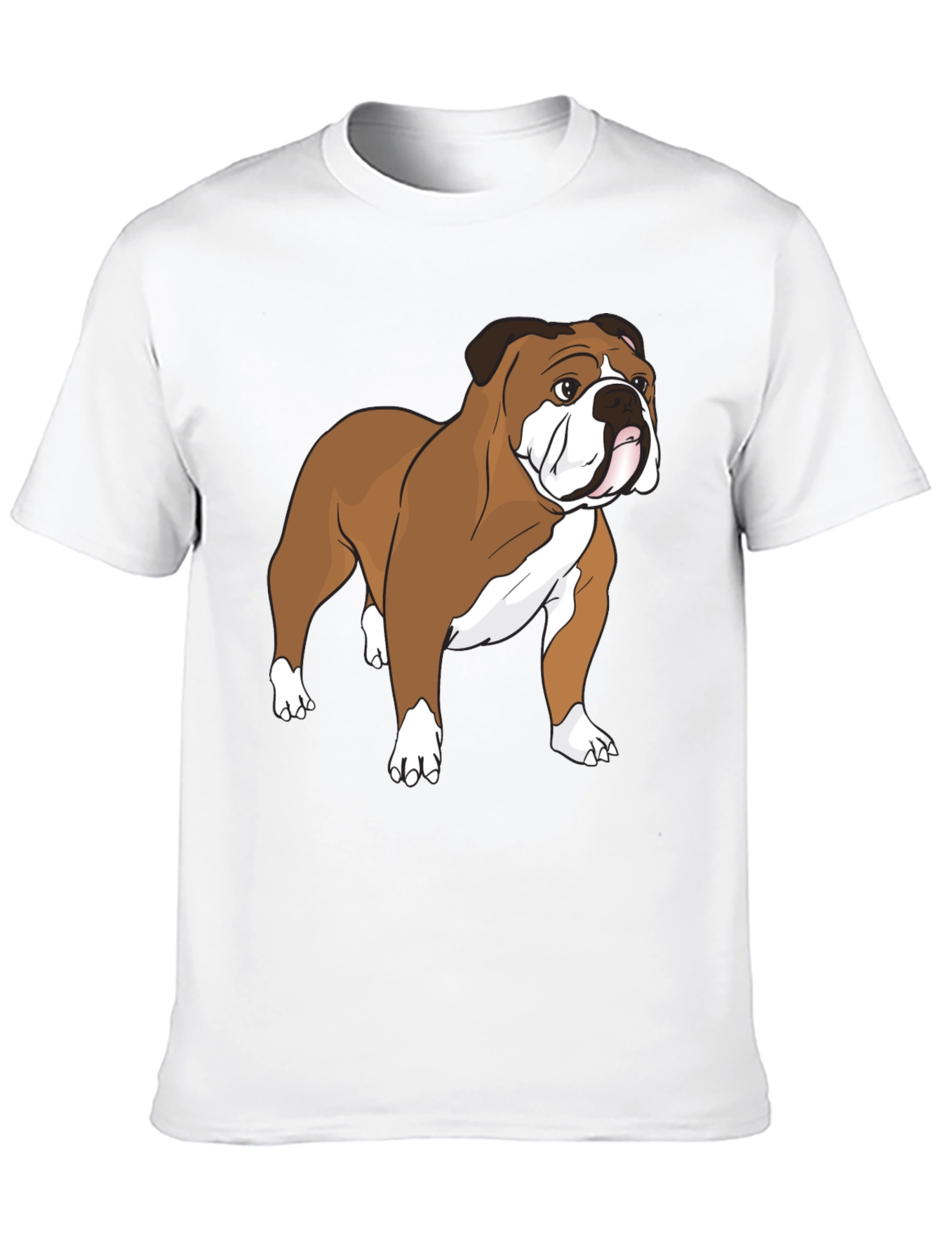 Bulldog Graphic Tee - Black