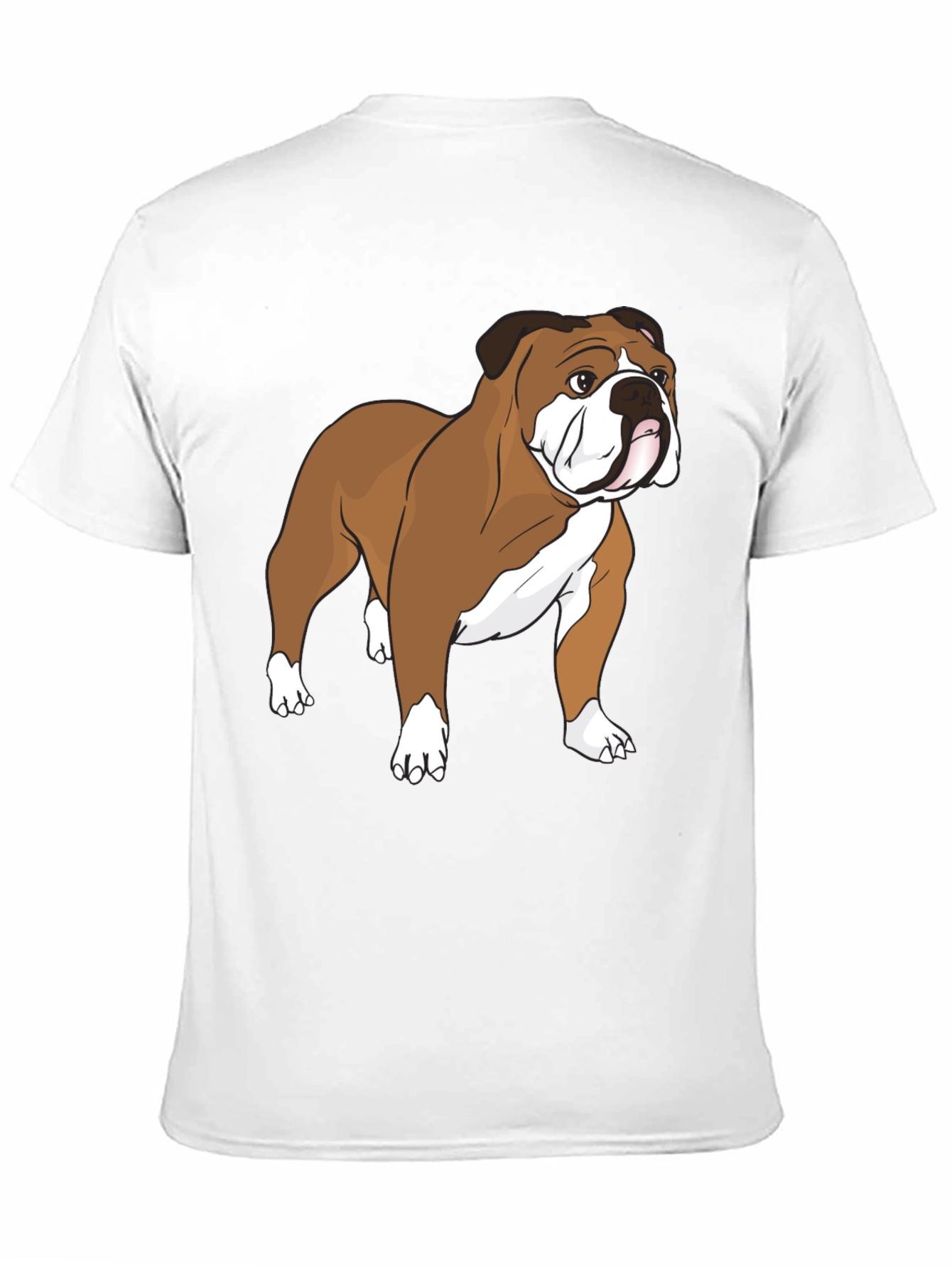 Bulldog Graphic Tee - Black