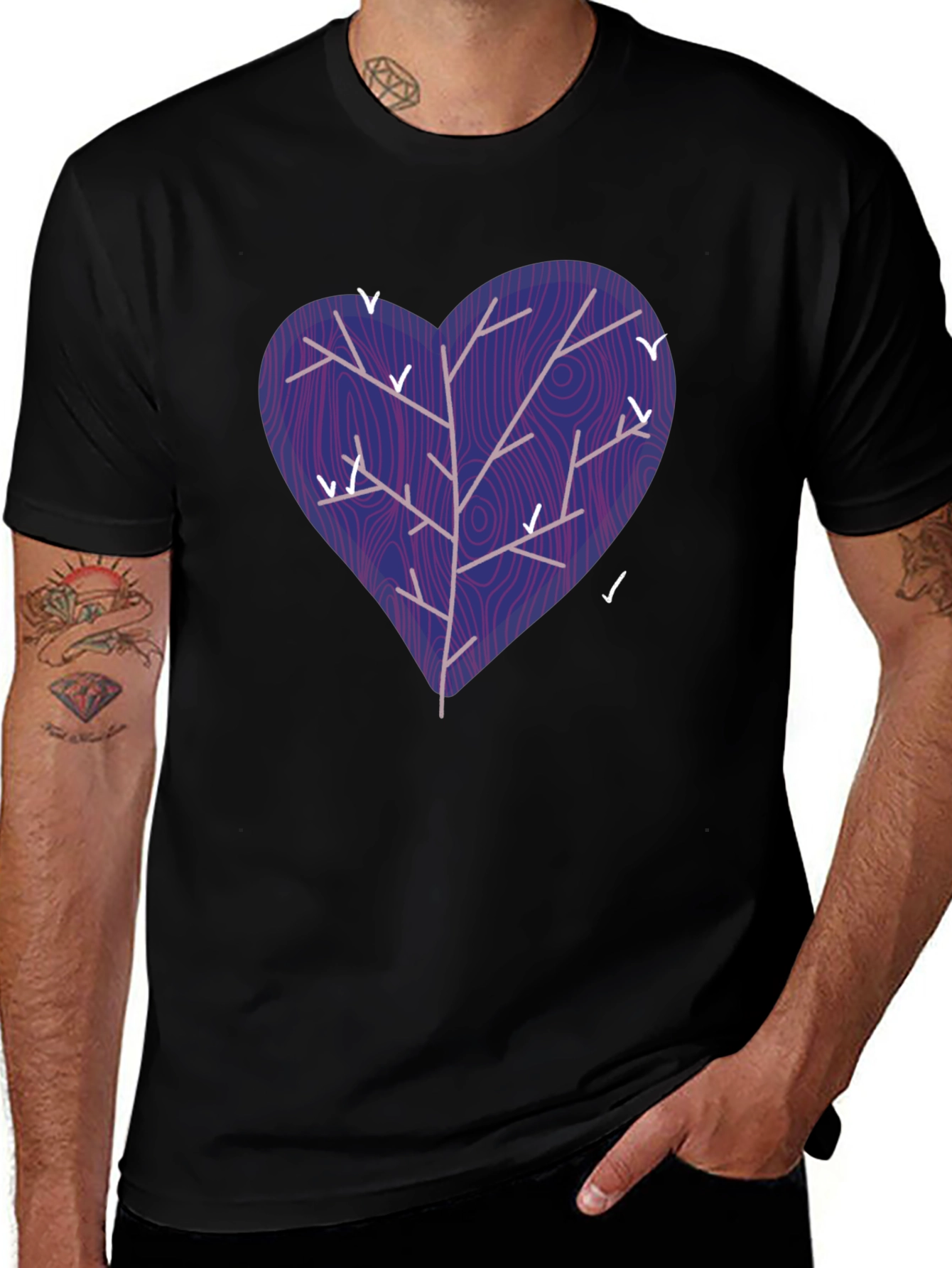 Heart Tree Graphic Tee