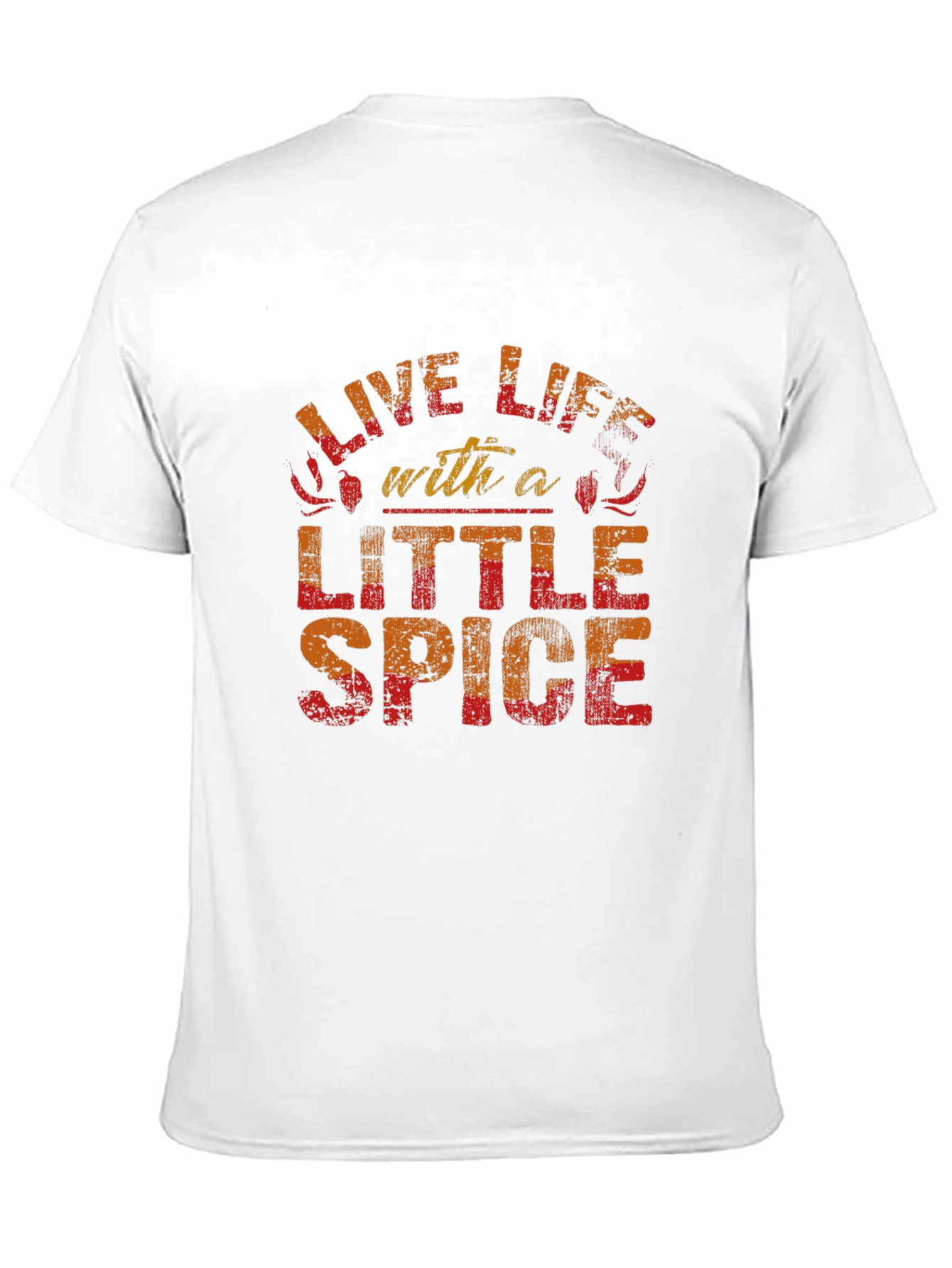 Live Life With a Little Spice Black Graphic Tee