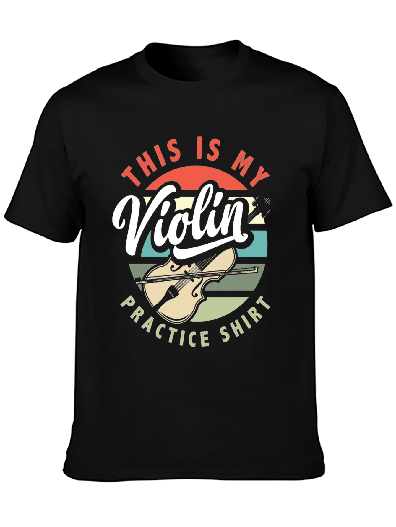 Violin Practice Shirt - Musician Tee