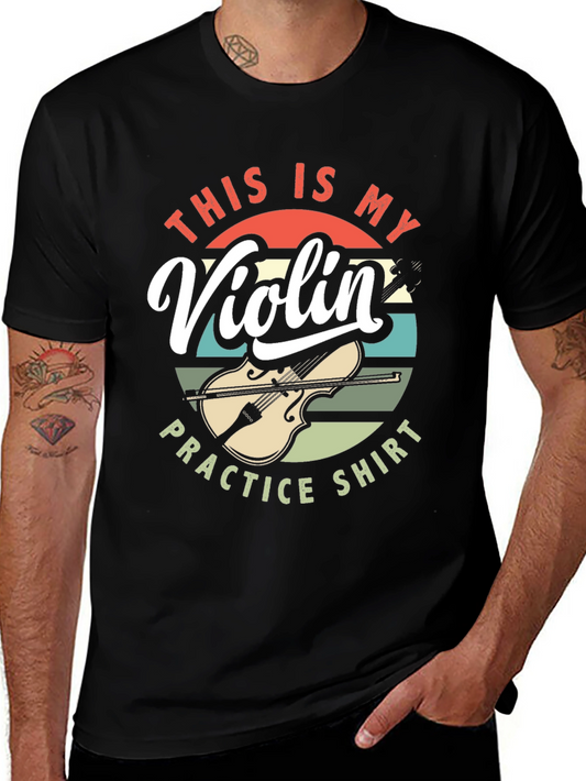 Violin Practice Shirt - Musician Tee